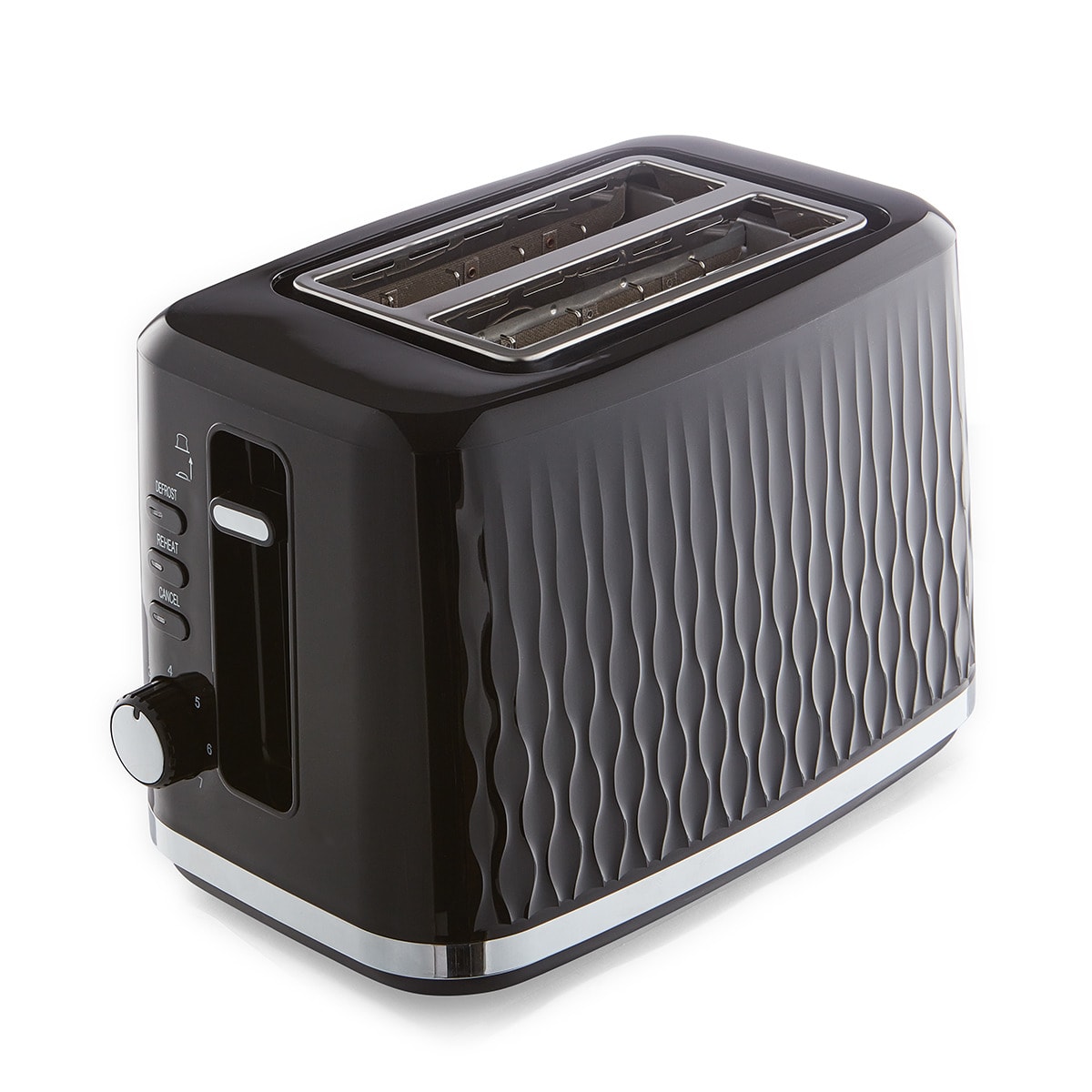 2 Slice Toaster Black Kmart