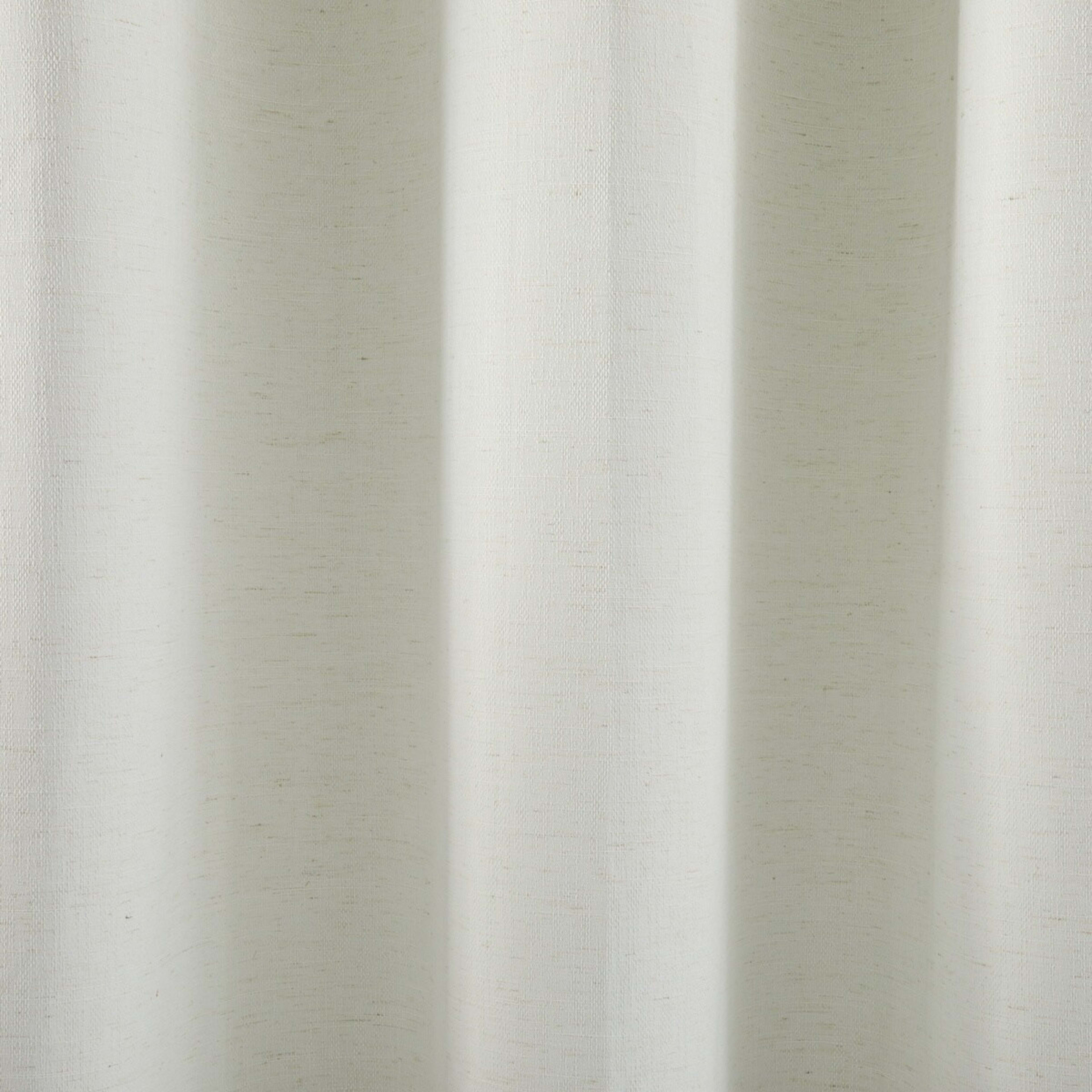 4 Valletta Block Out Curtain - Snow, 4 of 5
