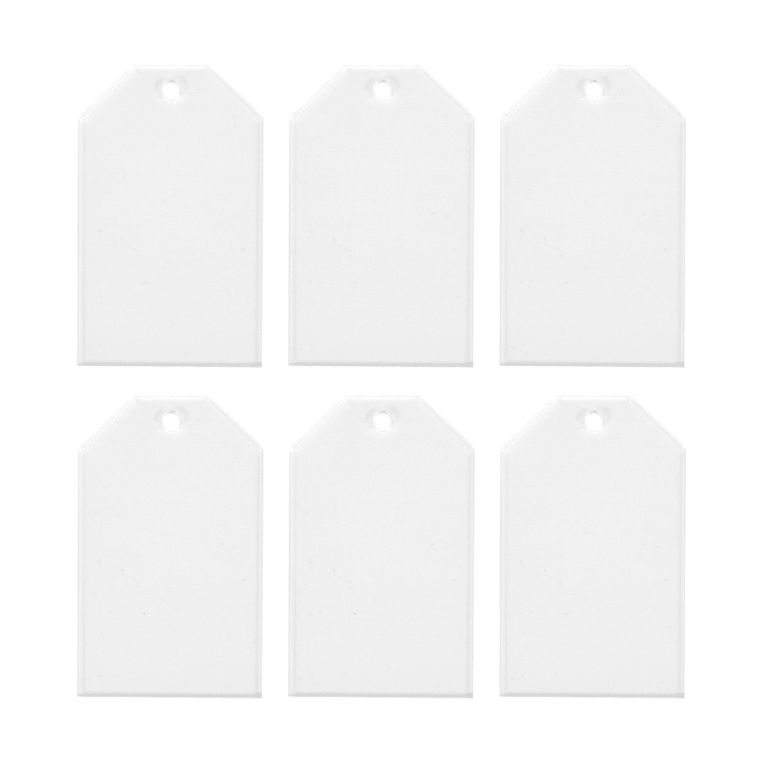 6 Pack Acrylic Tags Kmart