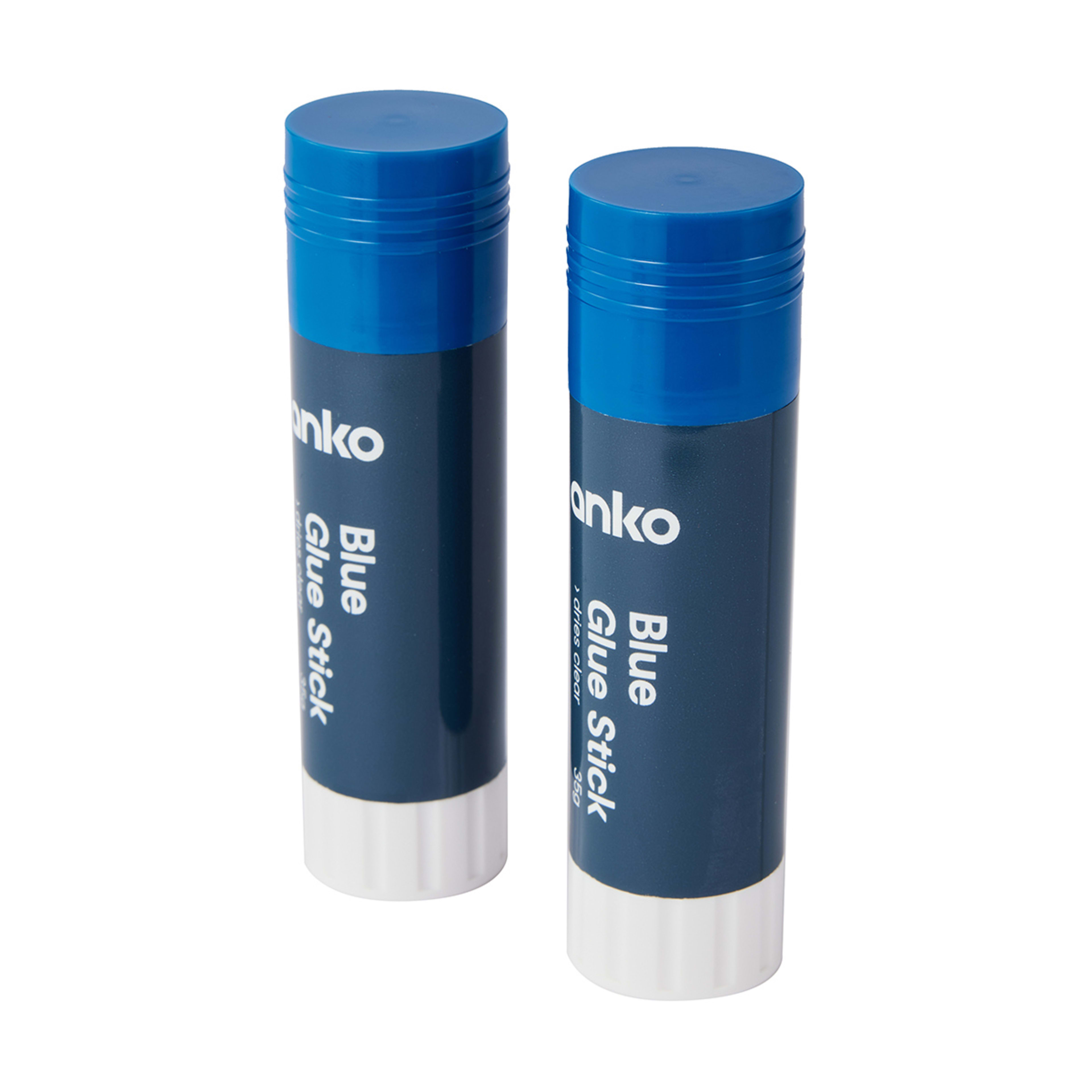 2 Pack Blue Glue Sticks Kmart
