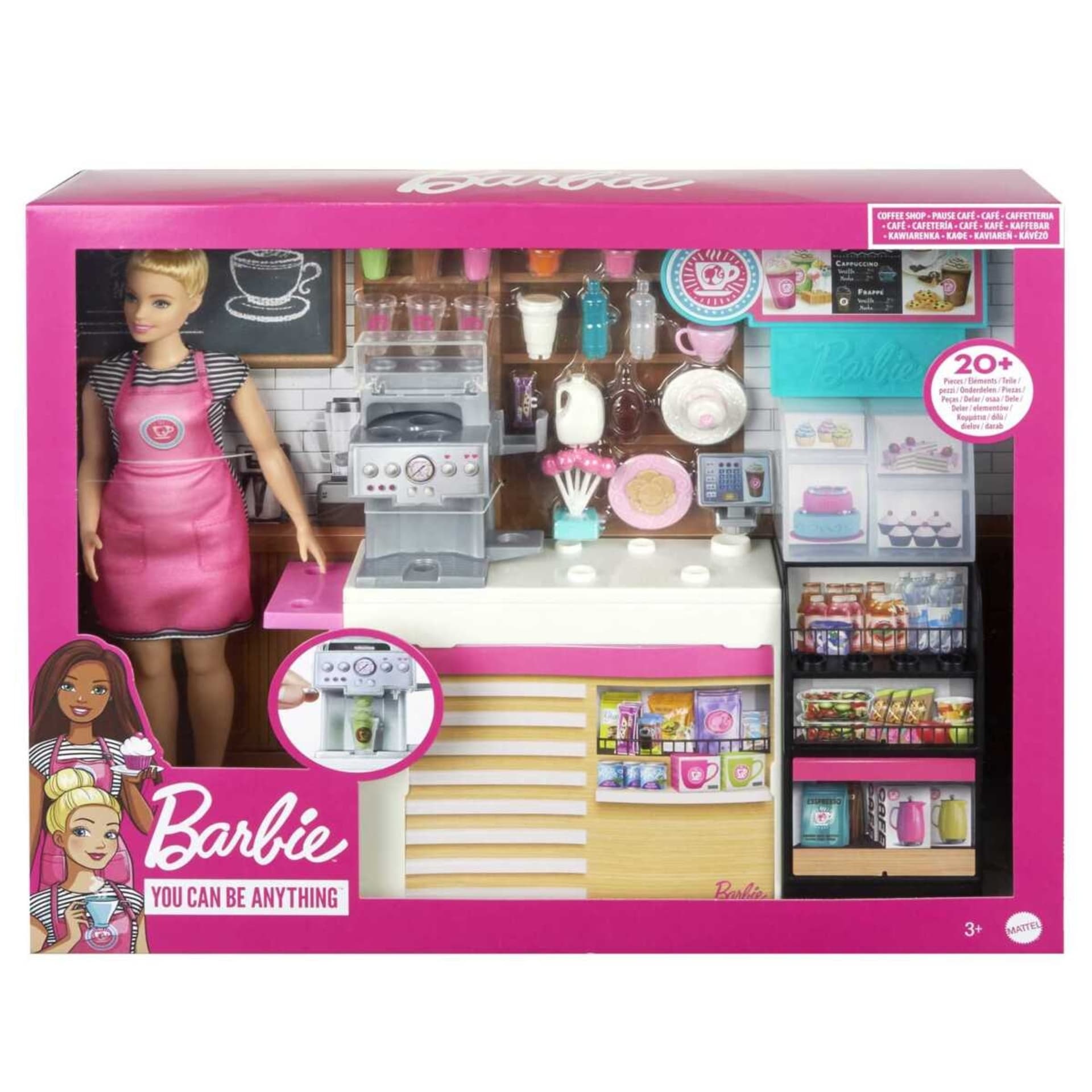 Barbie Coffee Shop Playset Kmart NZ