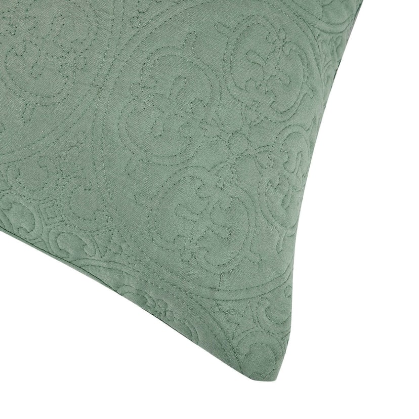Aria European Pillowcase Sage Kmart
