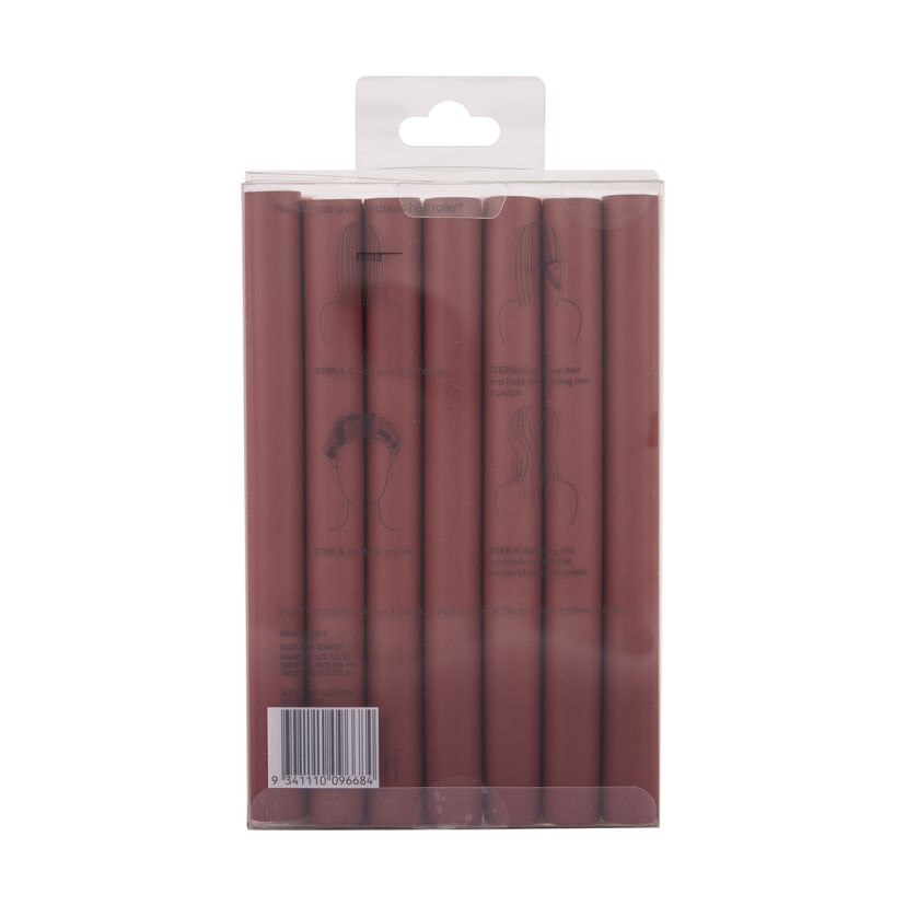 OXX Haircare 28 Piece Bendy Rollers Multi Twist Flex Curlers Pink Kmart