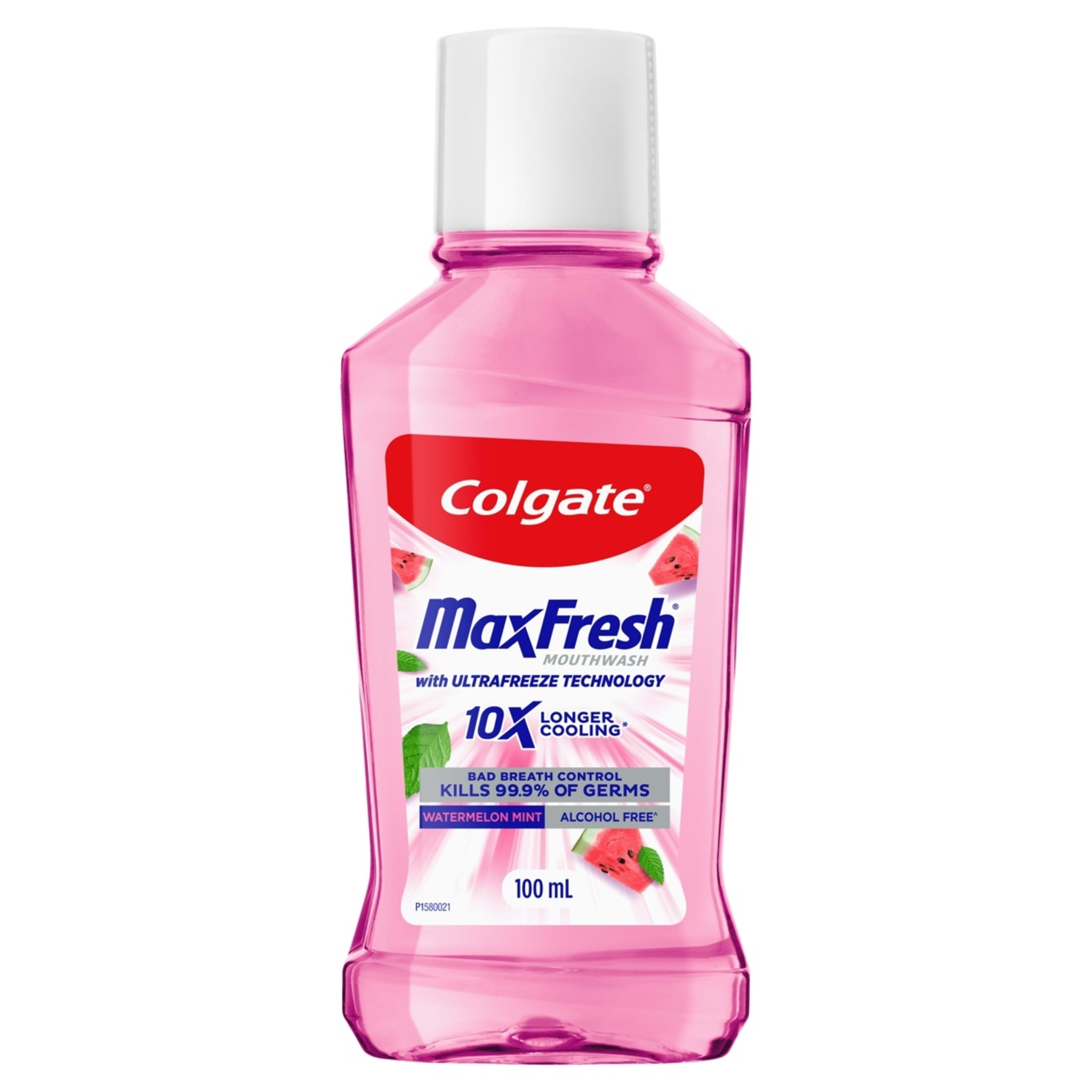 1 Colgate MaxFresh Watermelon Mint Mouthwash 100ml, 1 of 8
