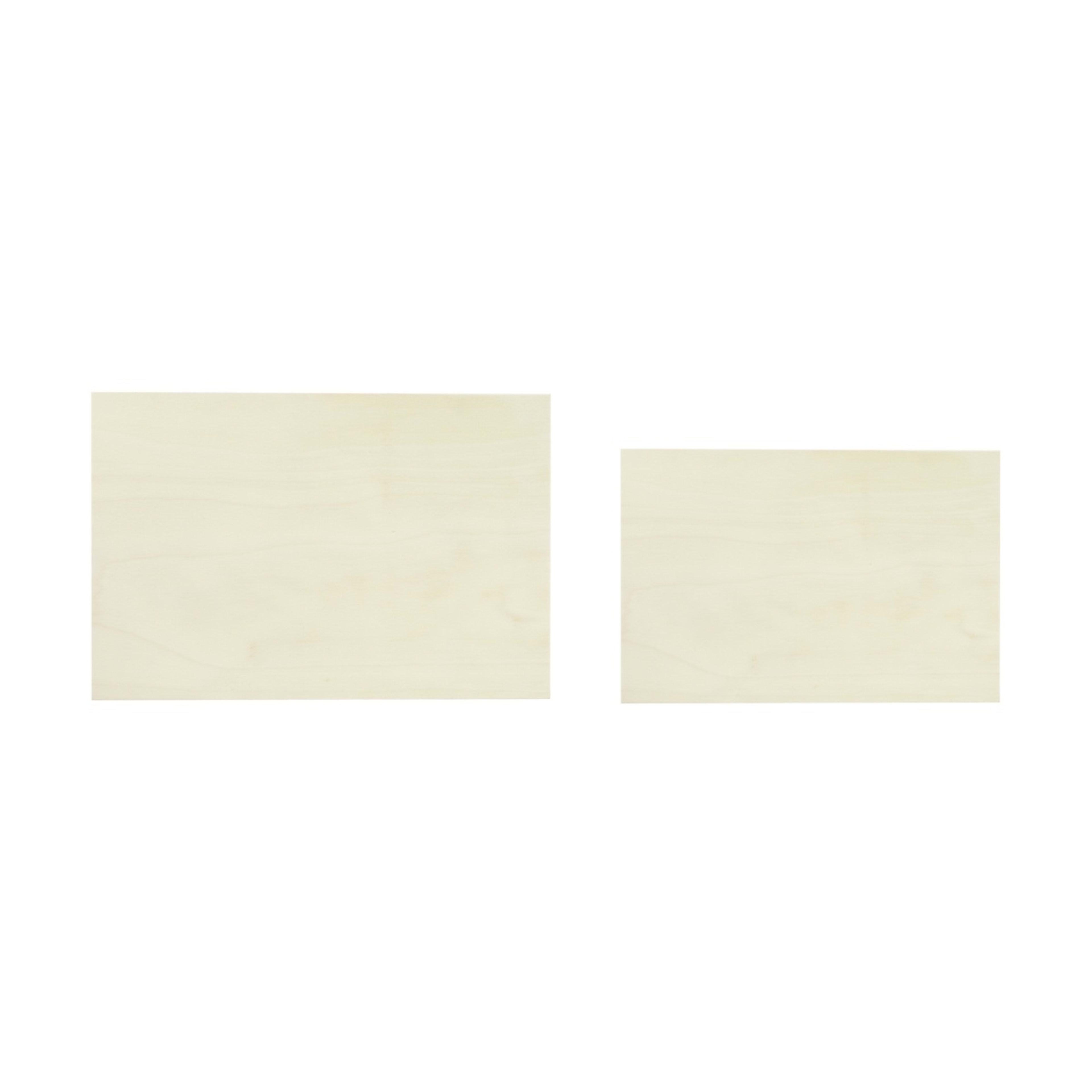 6 2 Piece Wood Rectangle Trays, 6 of 7