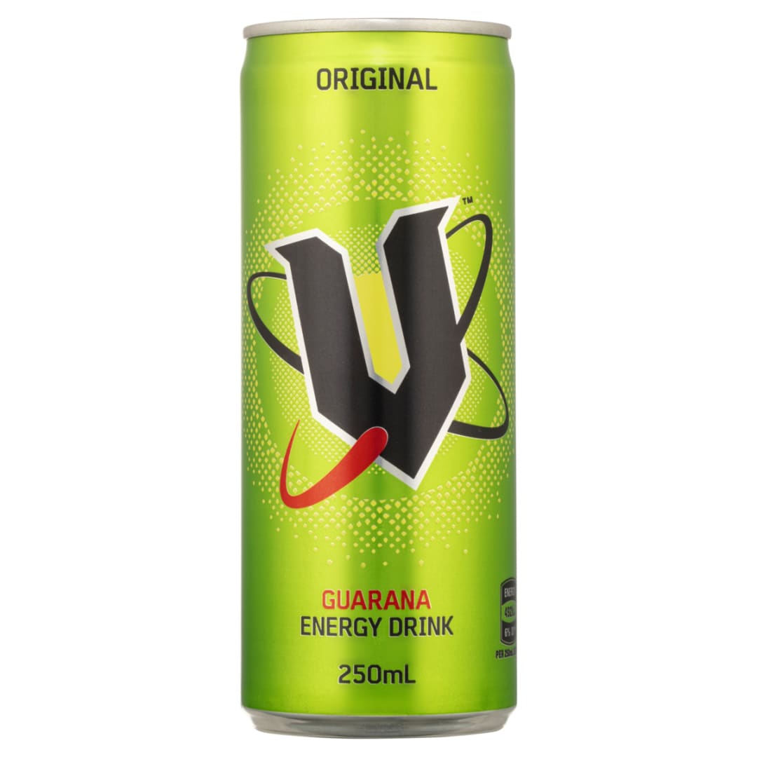 V Guarana Energy Drink 250ml Kmart