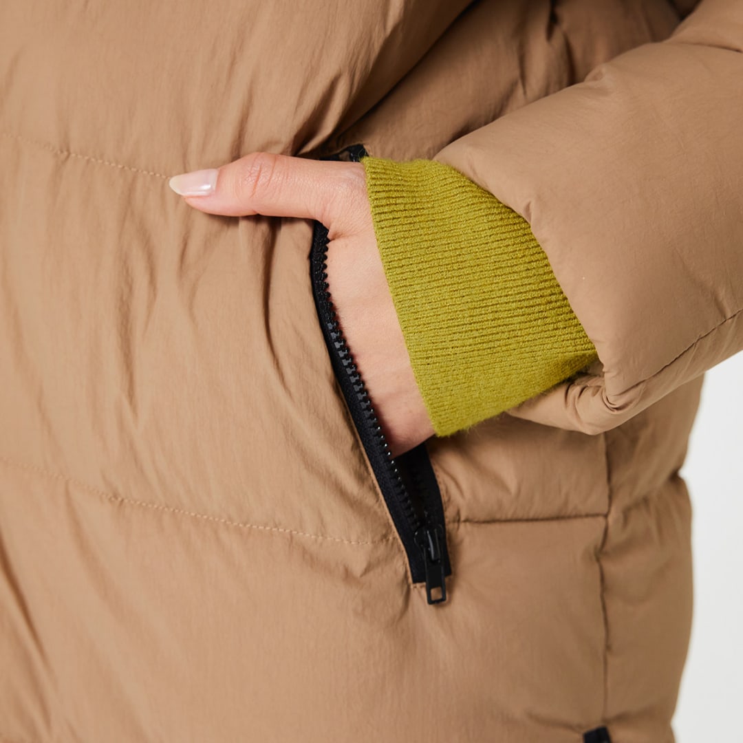 Longline Puffer Jacket Kmart