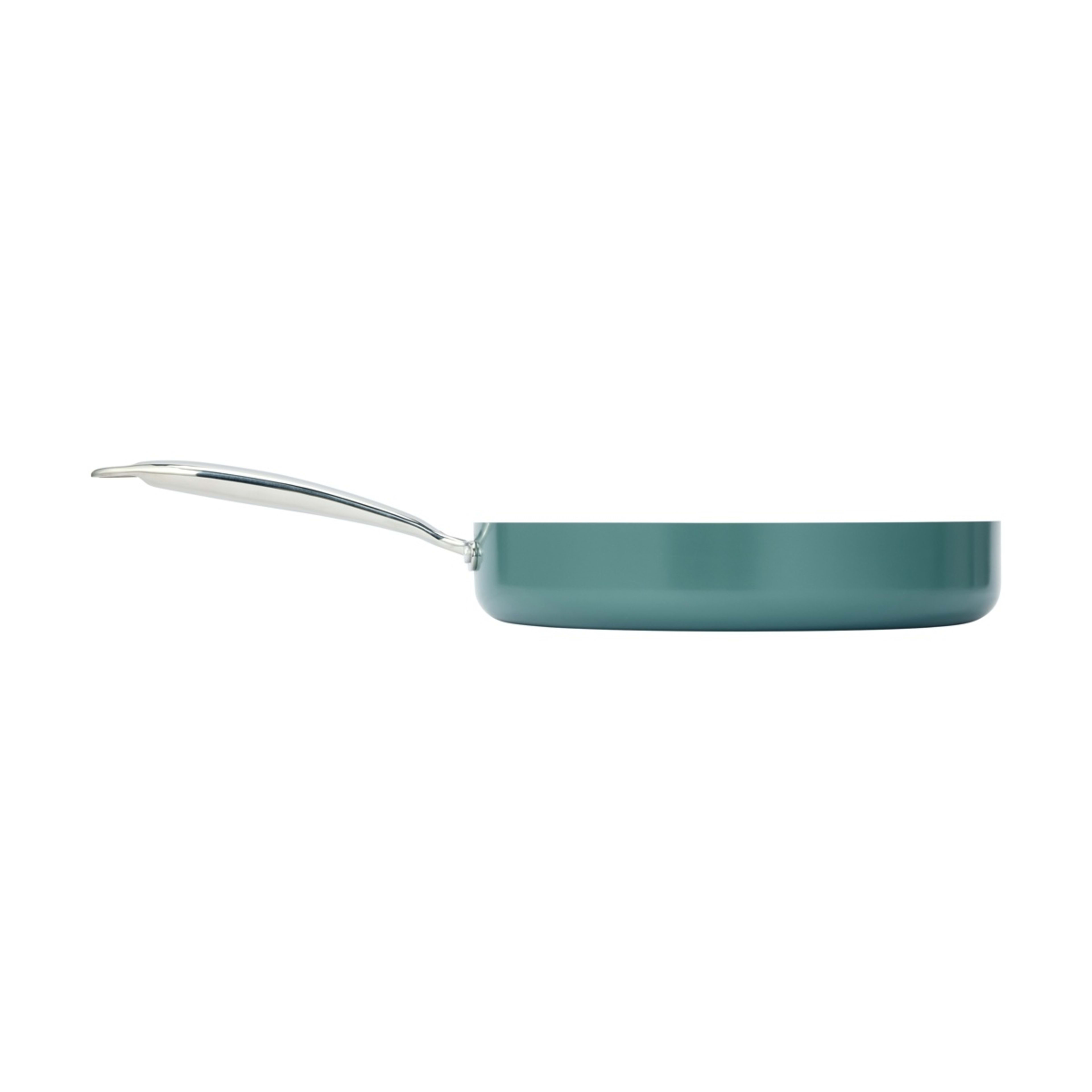 3 28cm Green Ceramic Non-Stick Frypan, 3 of 7