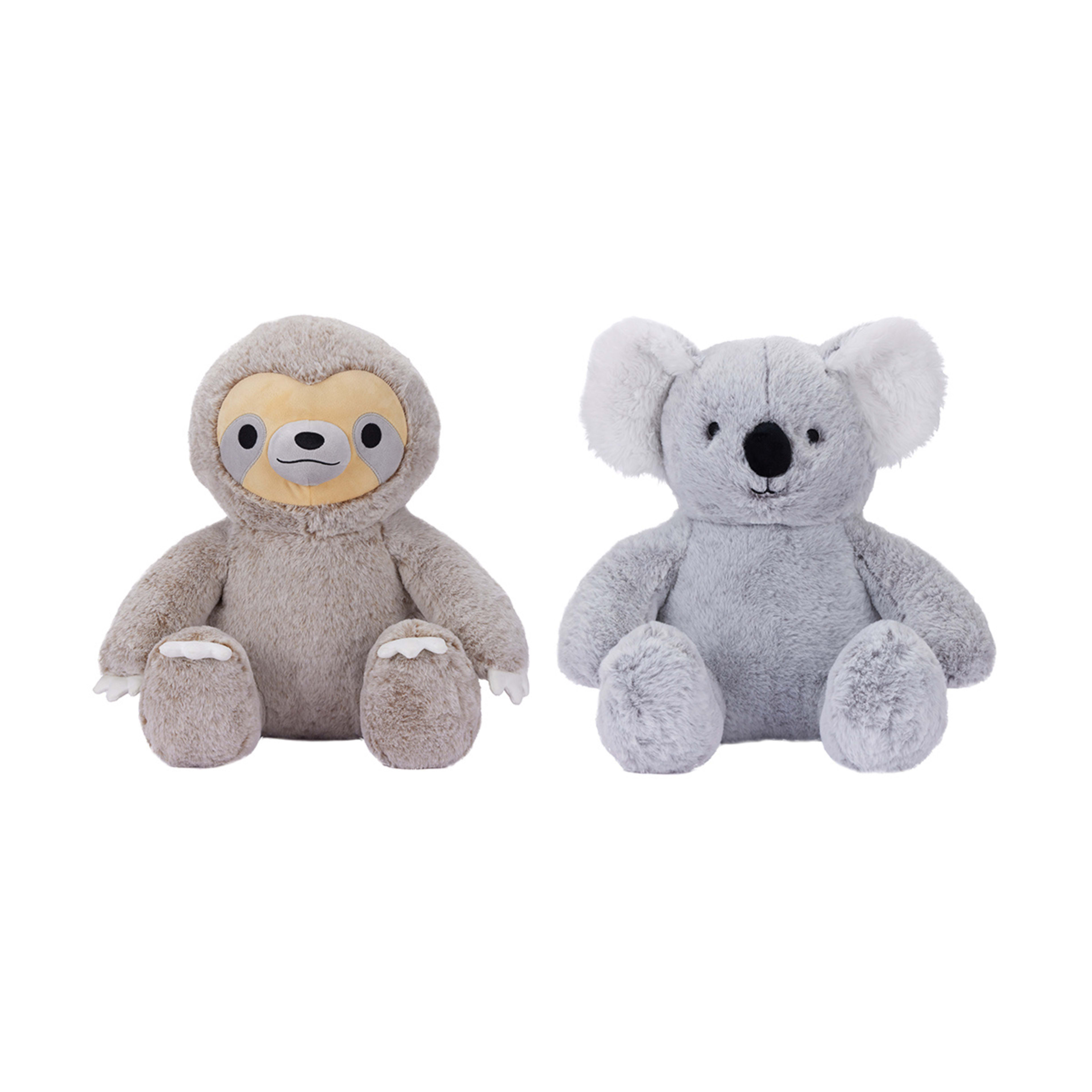 Large Soft Faux Fur Plush Toy Assorted Kmart