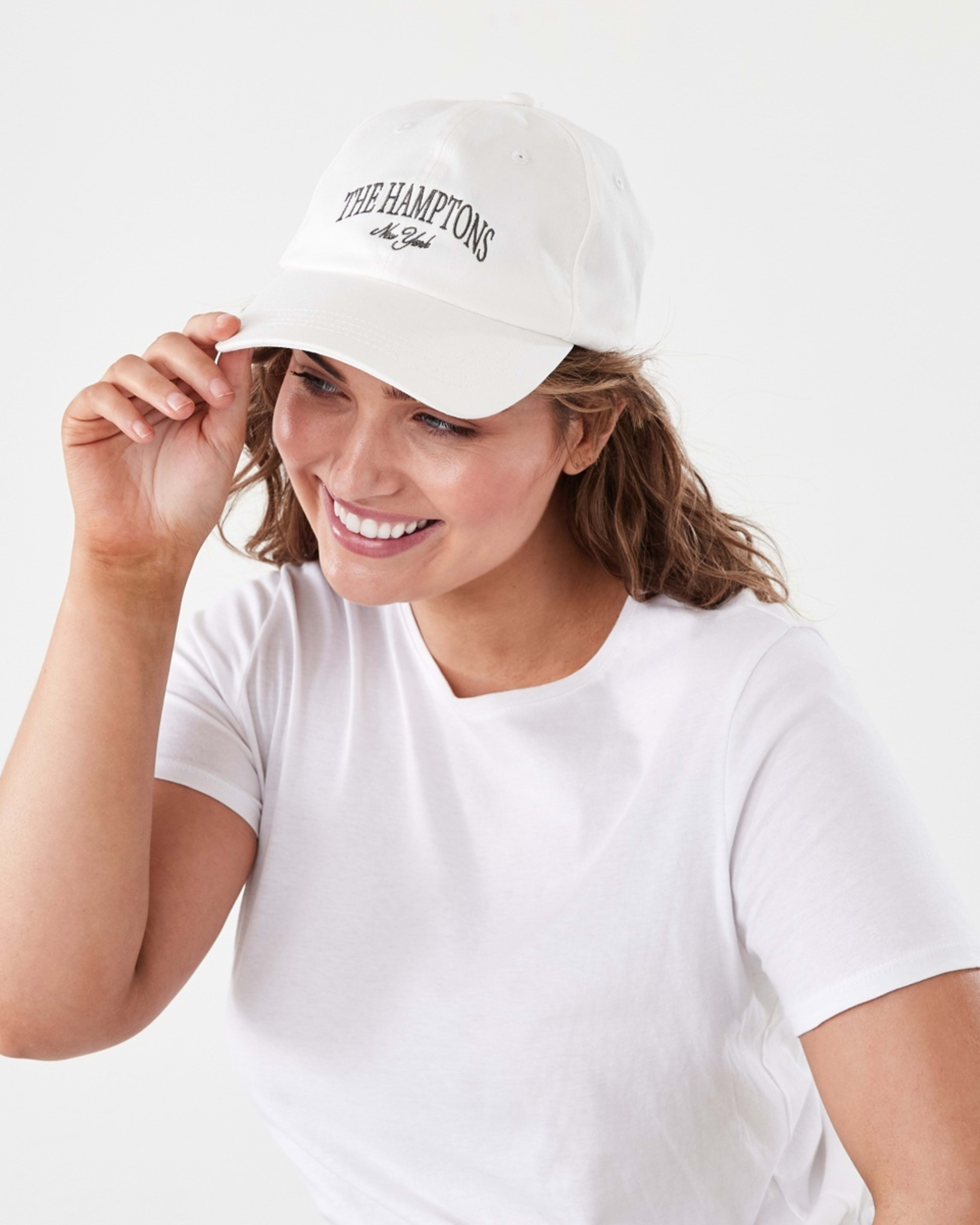 4 Slogan Cap HAMPTONS ECRU, 4 of 4