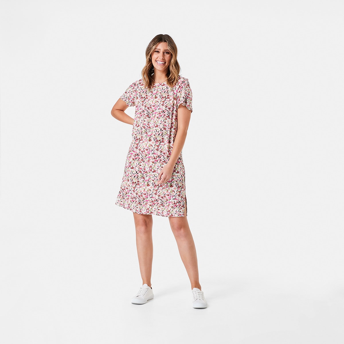 gap white cotton dress