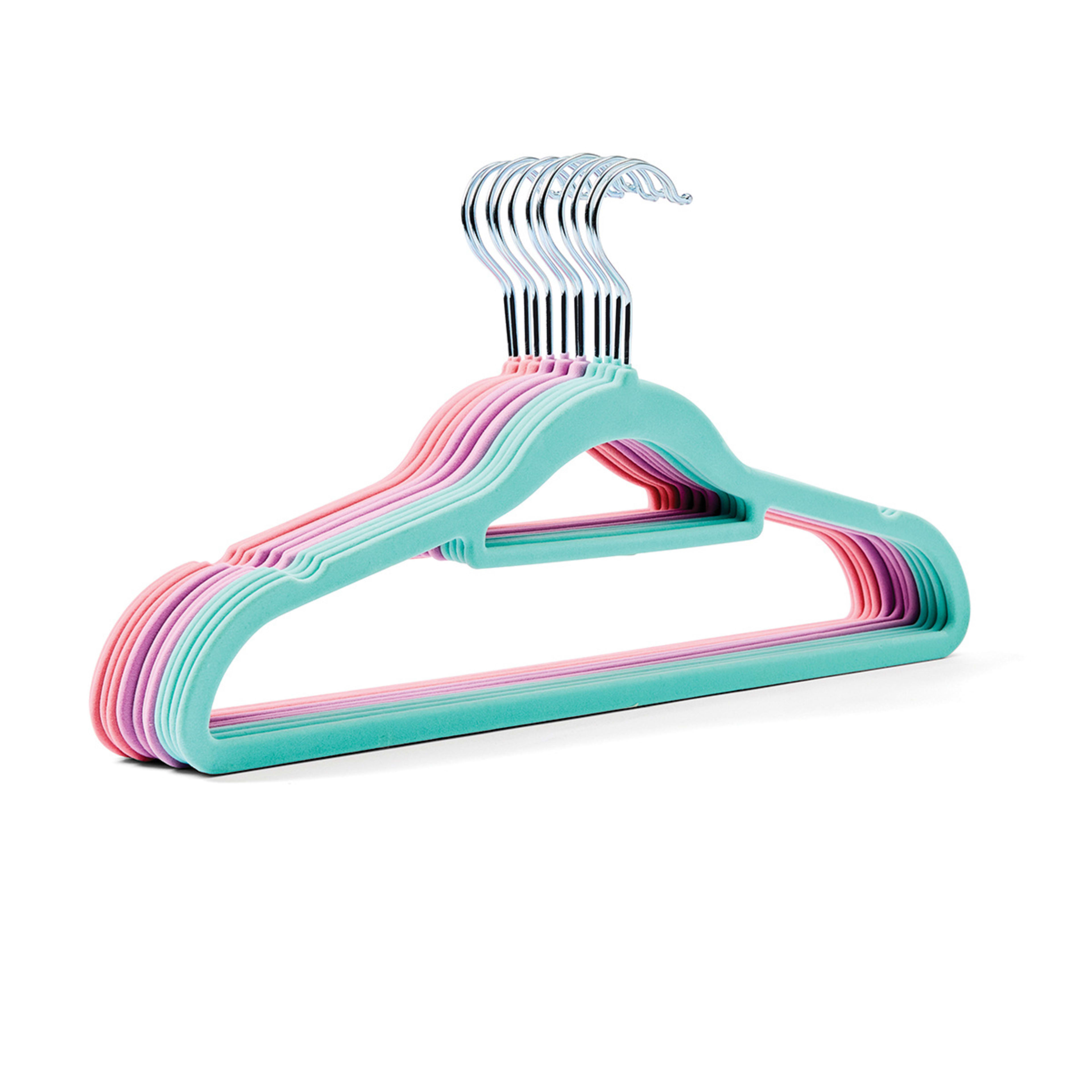 5 12 Pack Flocked Hangers, 5 of 8