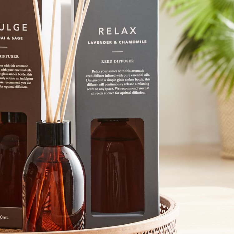 Relax Lavender and Chamomile Reed Diffuser 150ml Kmart