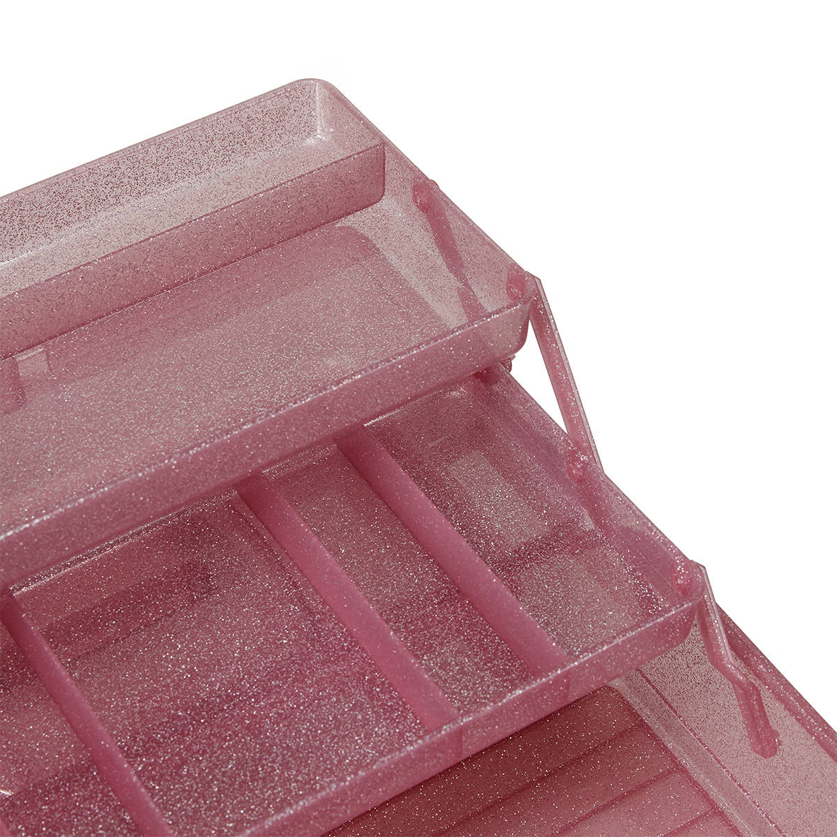 Craft Storage Caddy Glitter Pink Kmart NZ