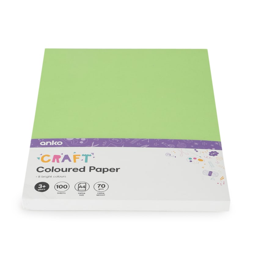Coloured Paper Kmart