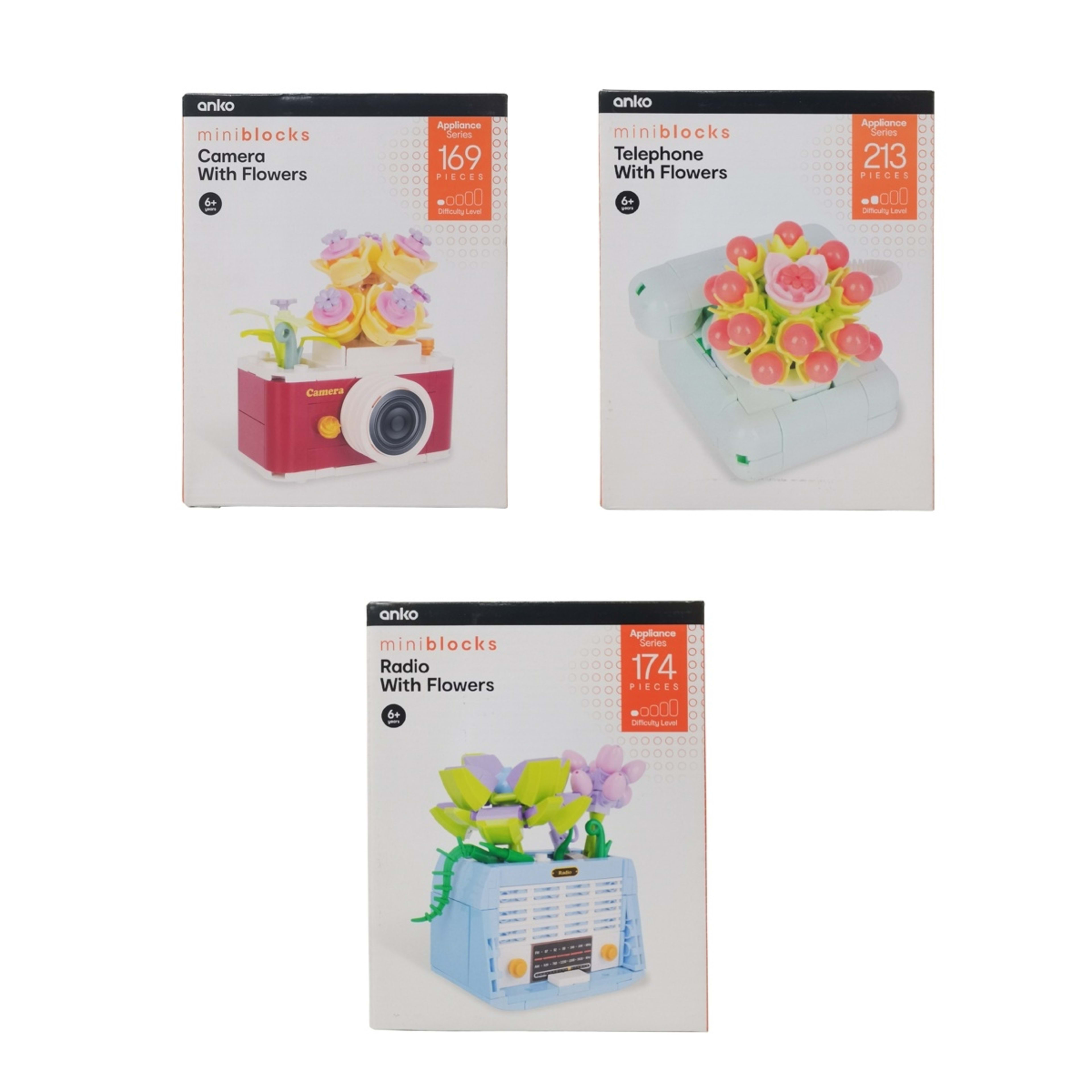 1 Mini Blocks Appliance Series Set - Assorted