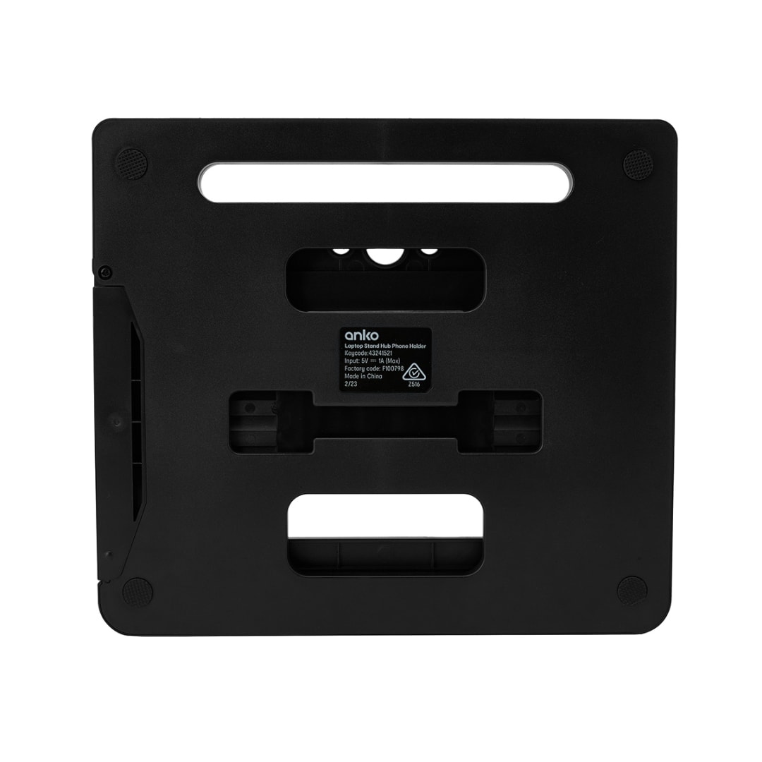 Laptop Stand with Hub and Phone Holder Kmart