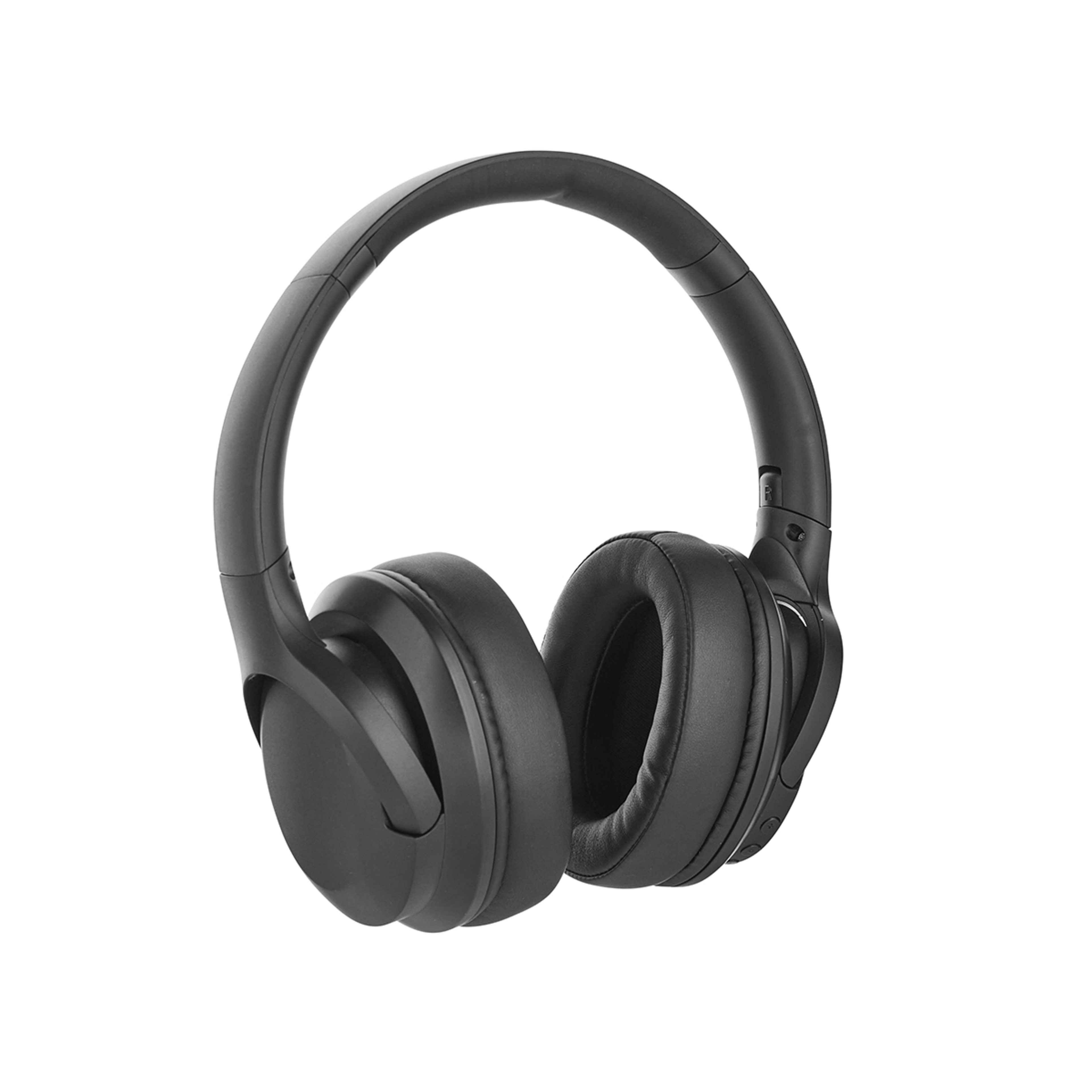 Bluetooth OverEar Headphones with Noise Cancelling Black Kmart