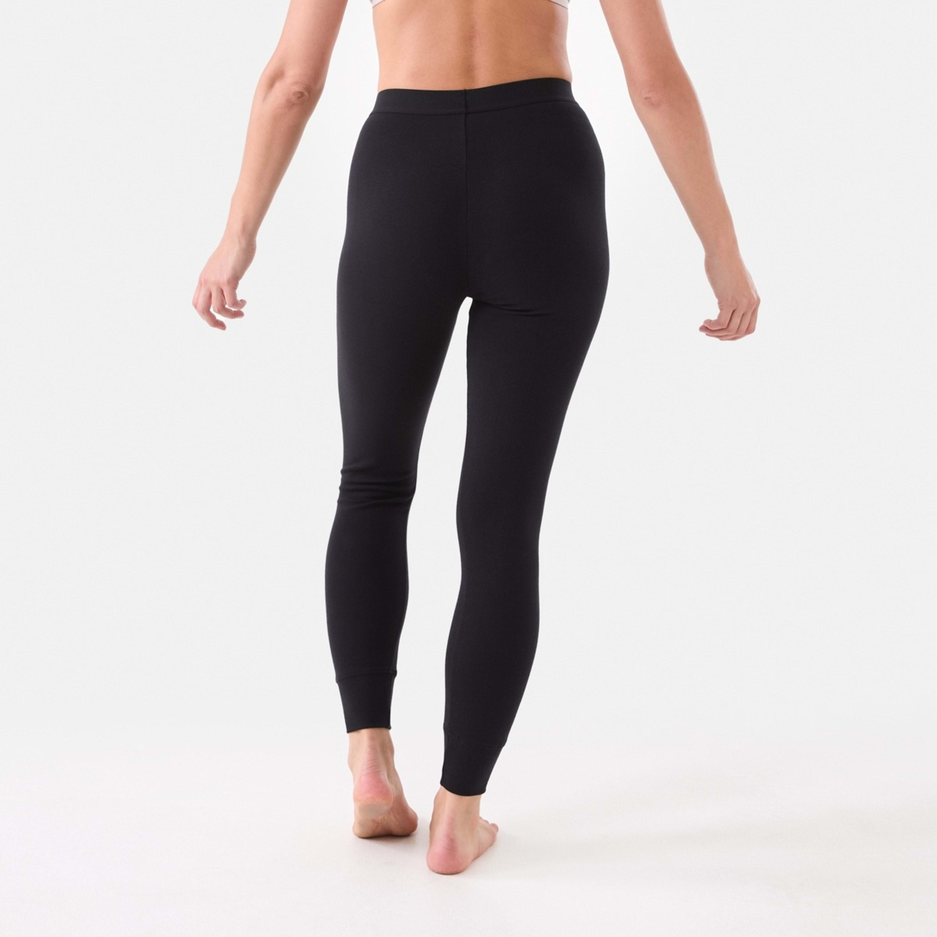 3 Thermal Pointelle Leggings Black, 3 of 4