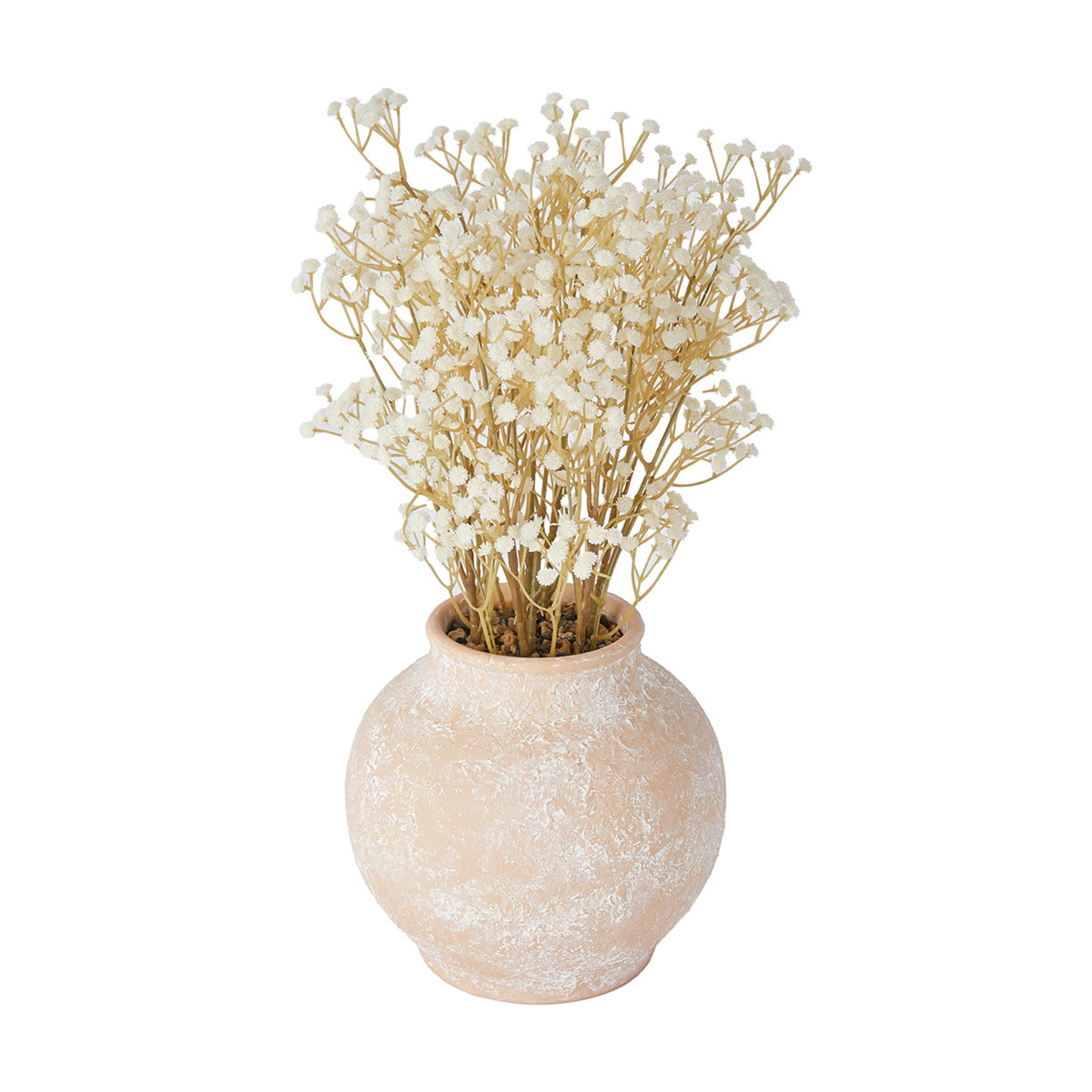 Artificial Large Meadow Flowers in Vase Kmart