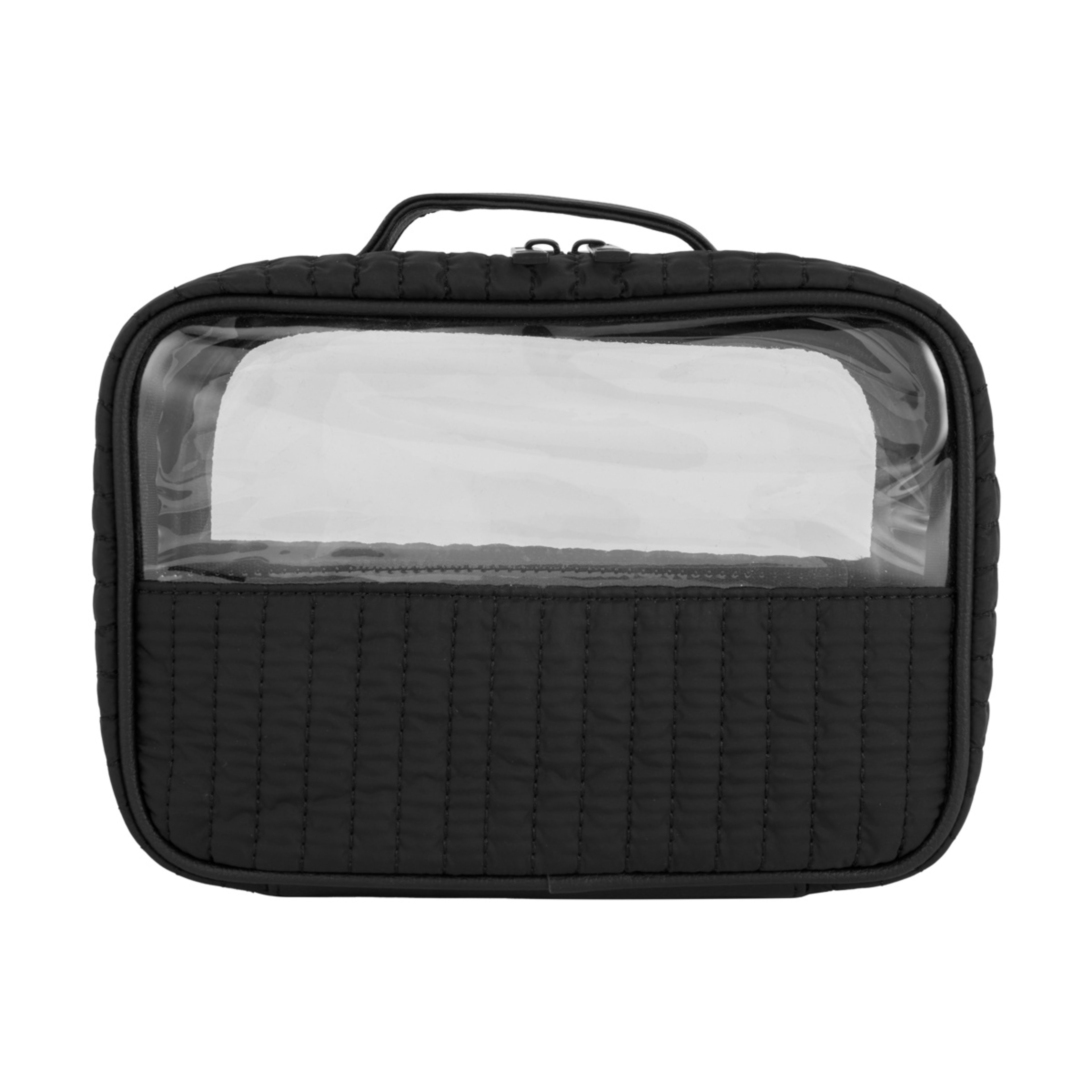 1 OXX Cosmetics 2 Piece Makeup Bag Set - Black