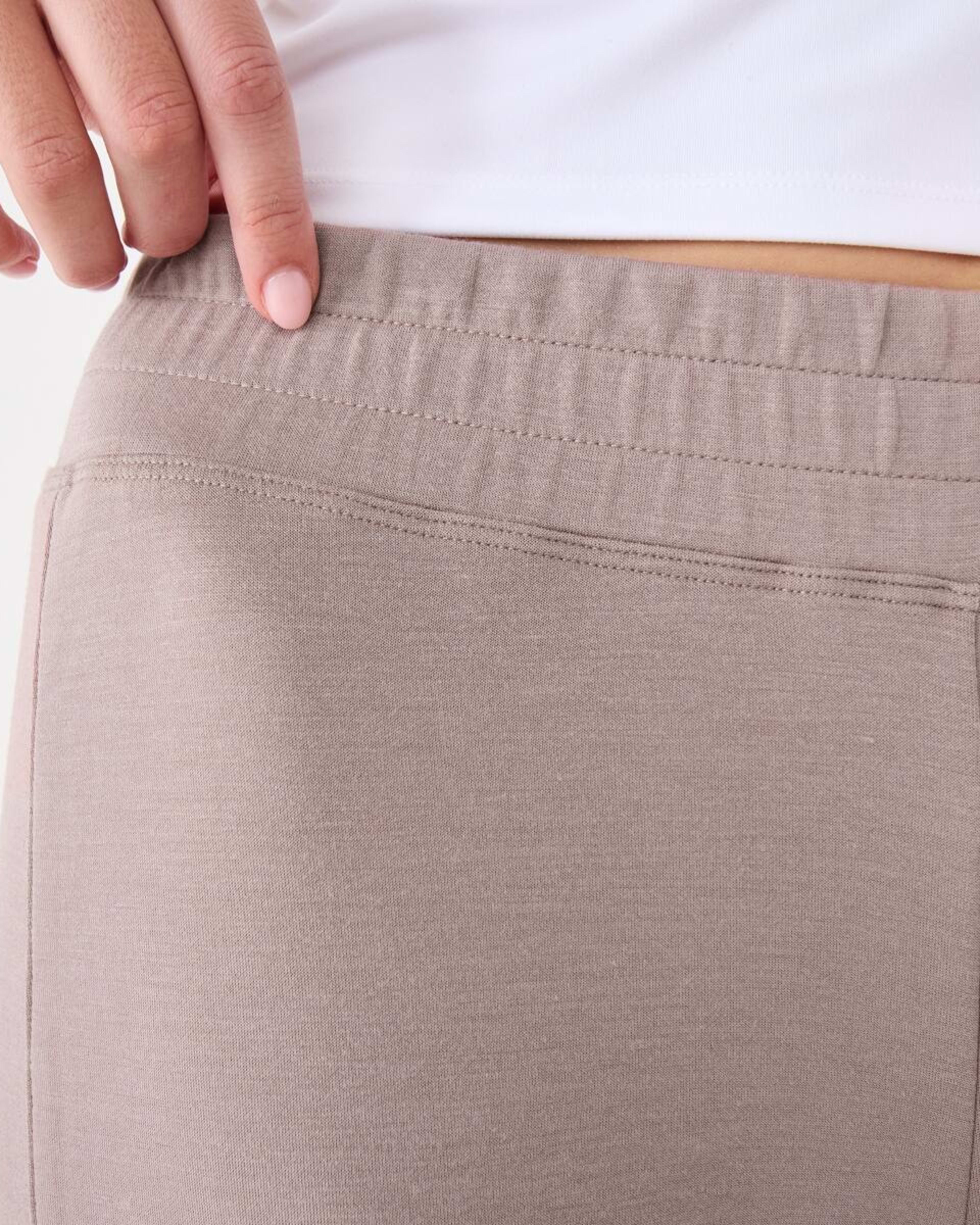 5 Active Womens Snap Trackpants Taupe Tawn, 5 of 10