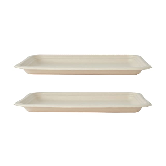 2 Pack Sugarcane Pulp Platters Kmart NZ