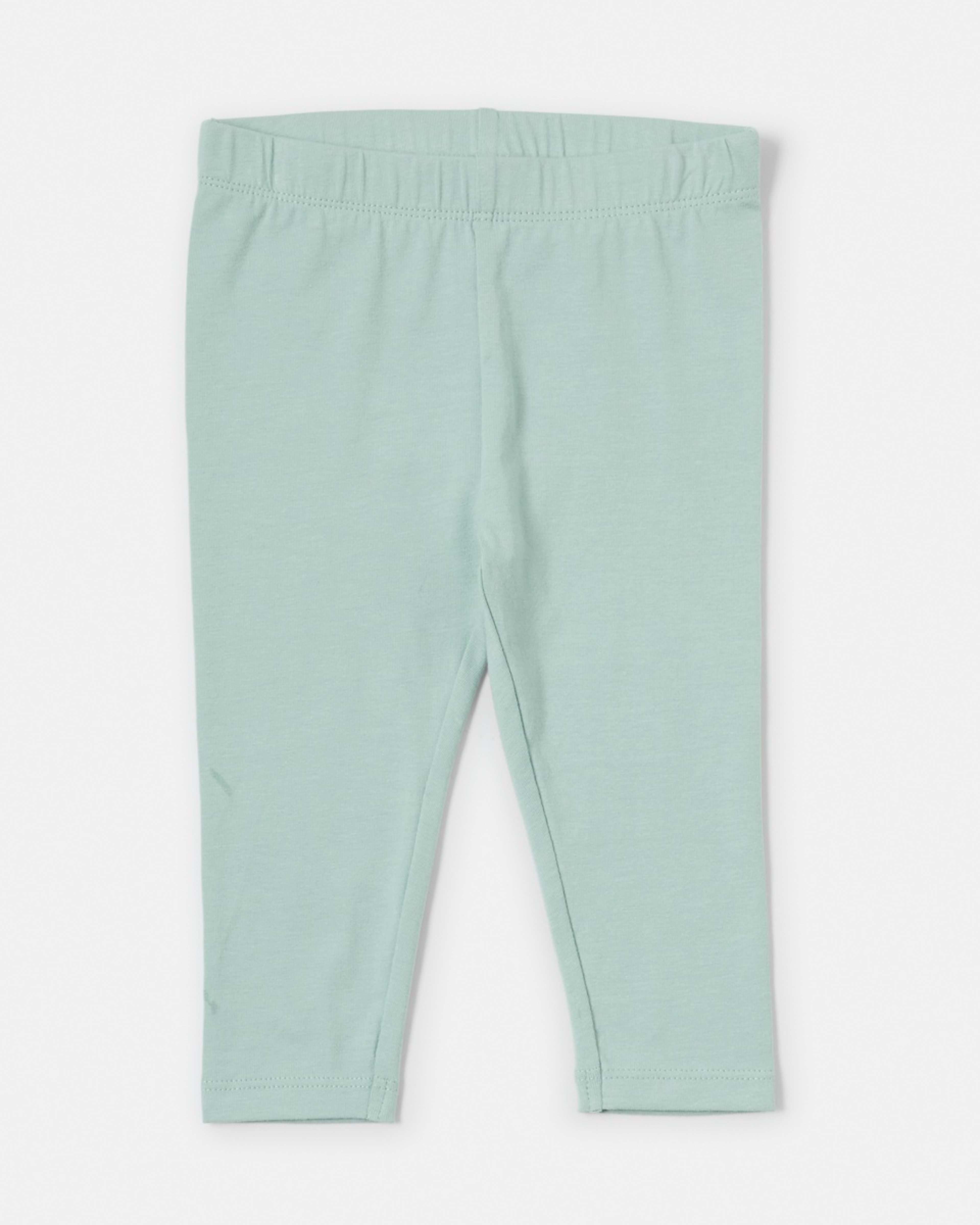 1 Unisex Everyday Leggings Surf Green, 1 of 3