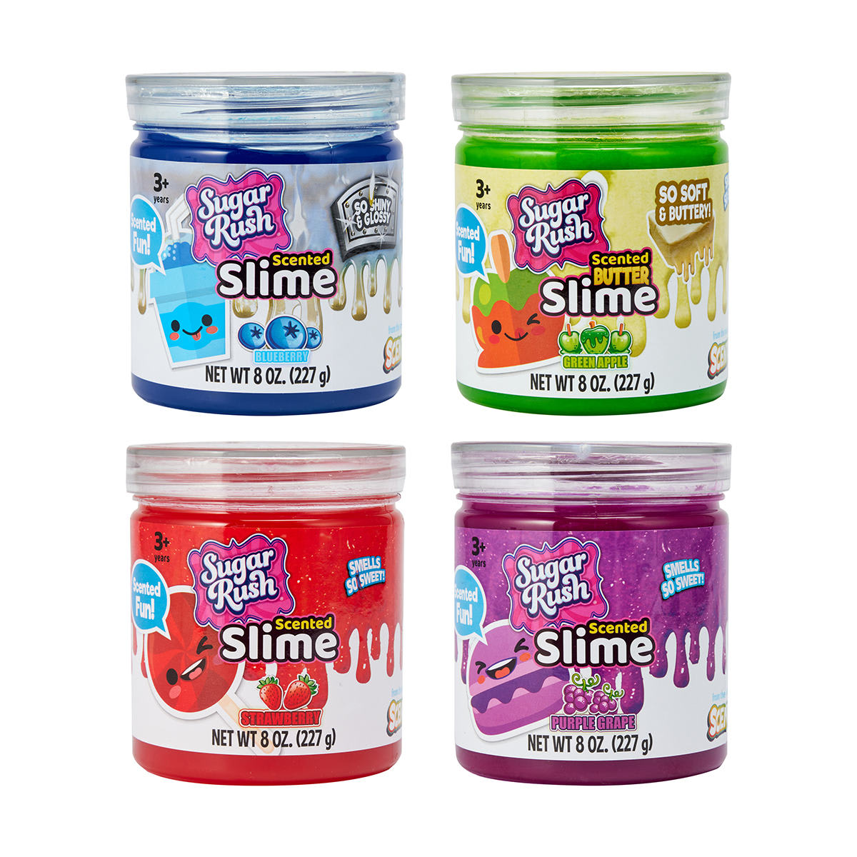 Scentos Sugar Rush Scented Butter Slime - Assorted - Kmart