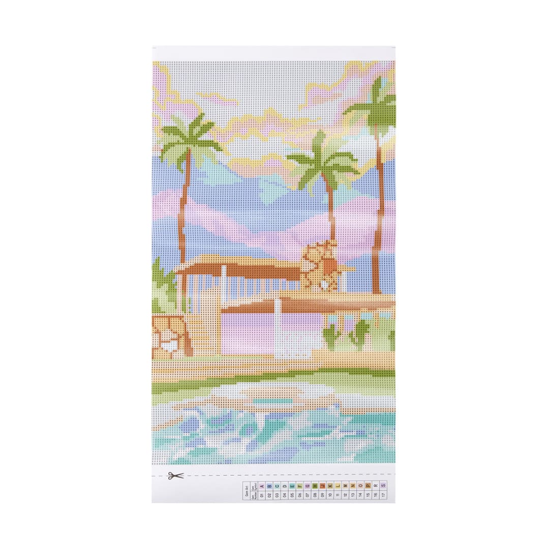 Sparkle Gem Art Wall Hanging Kit - House - Kmart