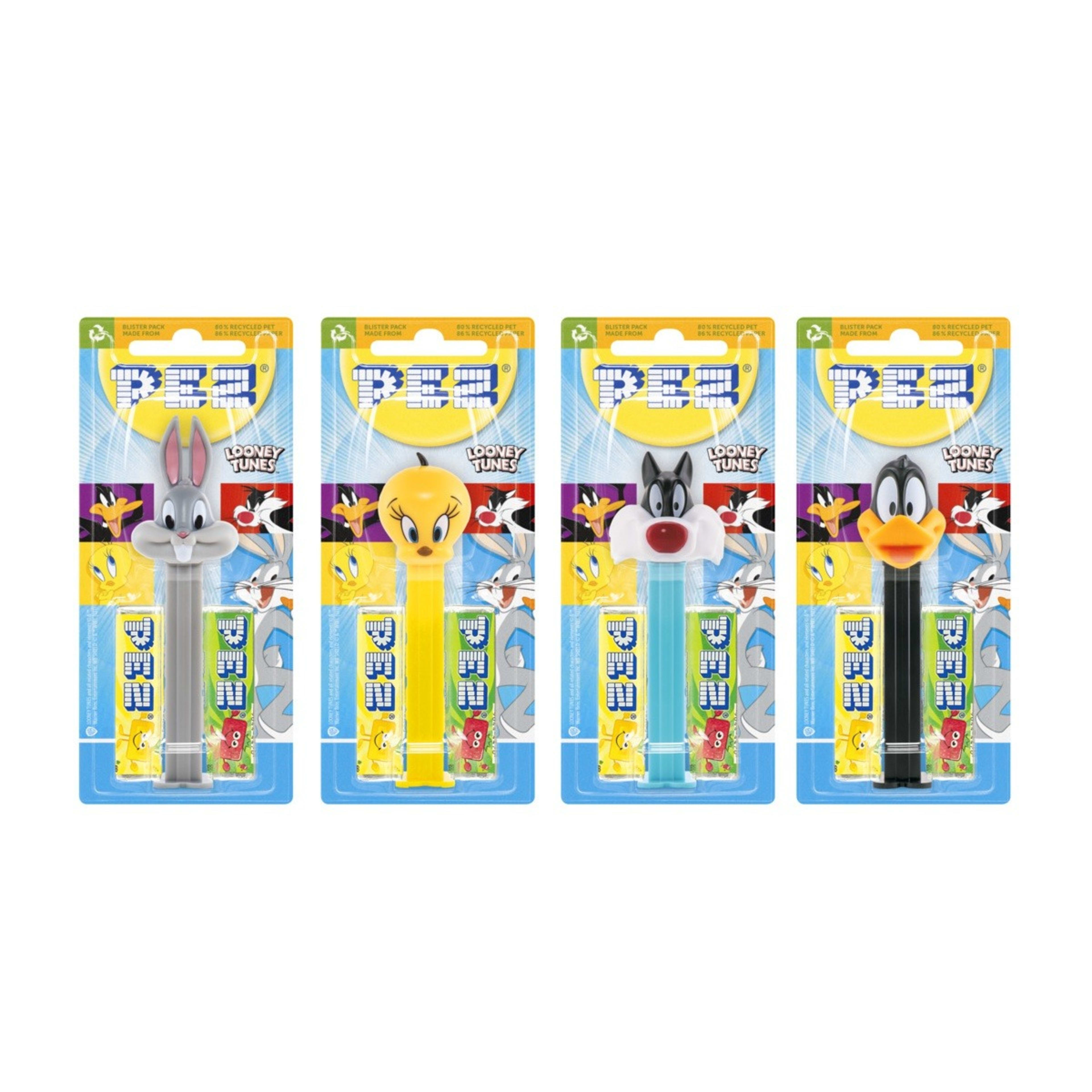 1 Looney Tunes Pez Dispensers 17g - Assorted