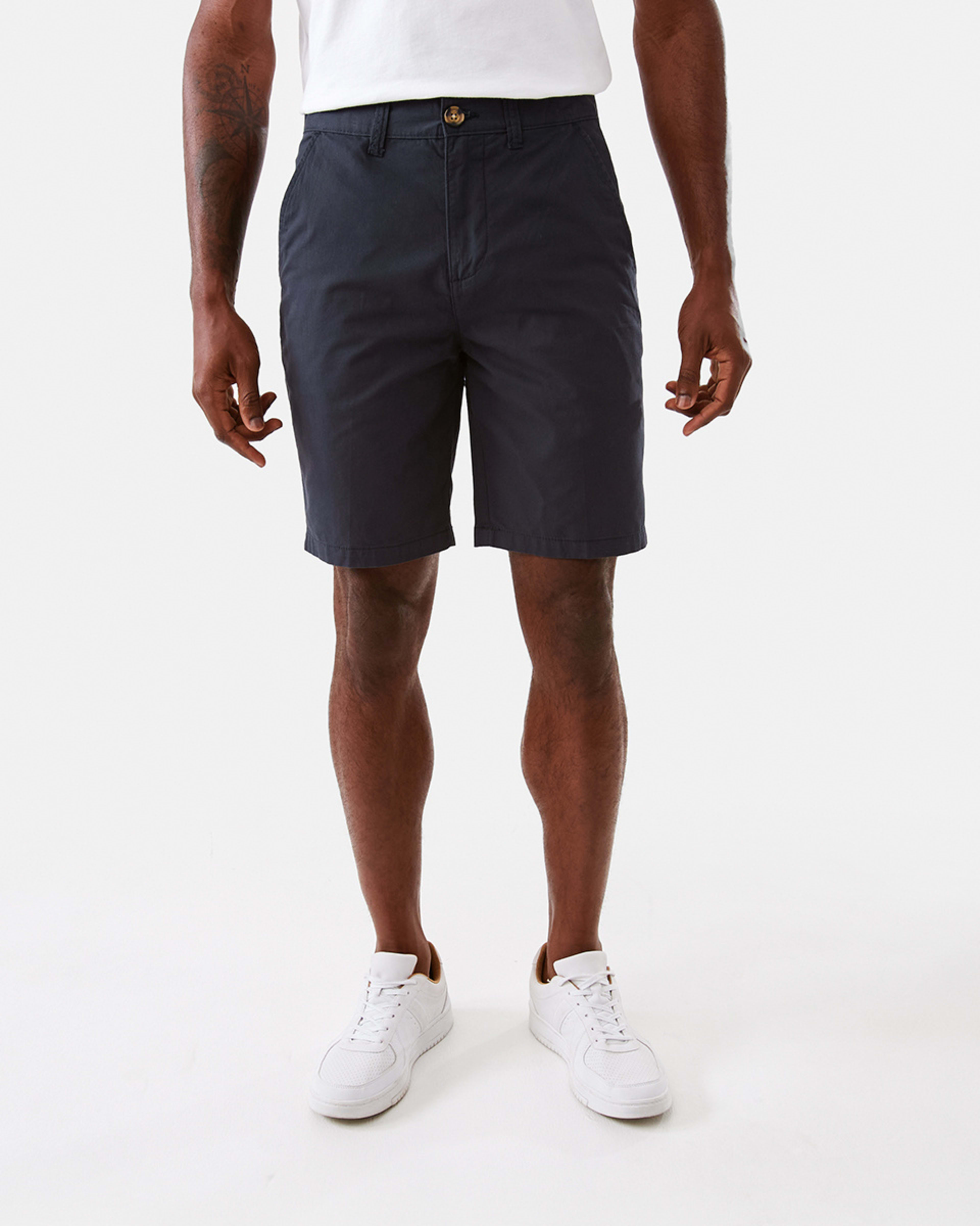 6 Fixed Waist Regular Chino Shorts Paris Blu, 6 of 6