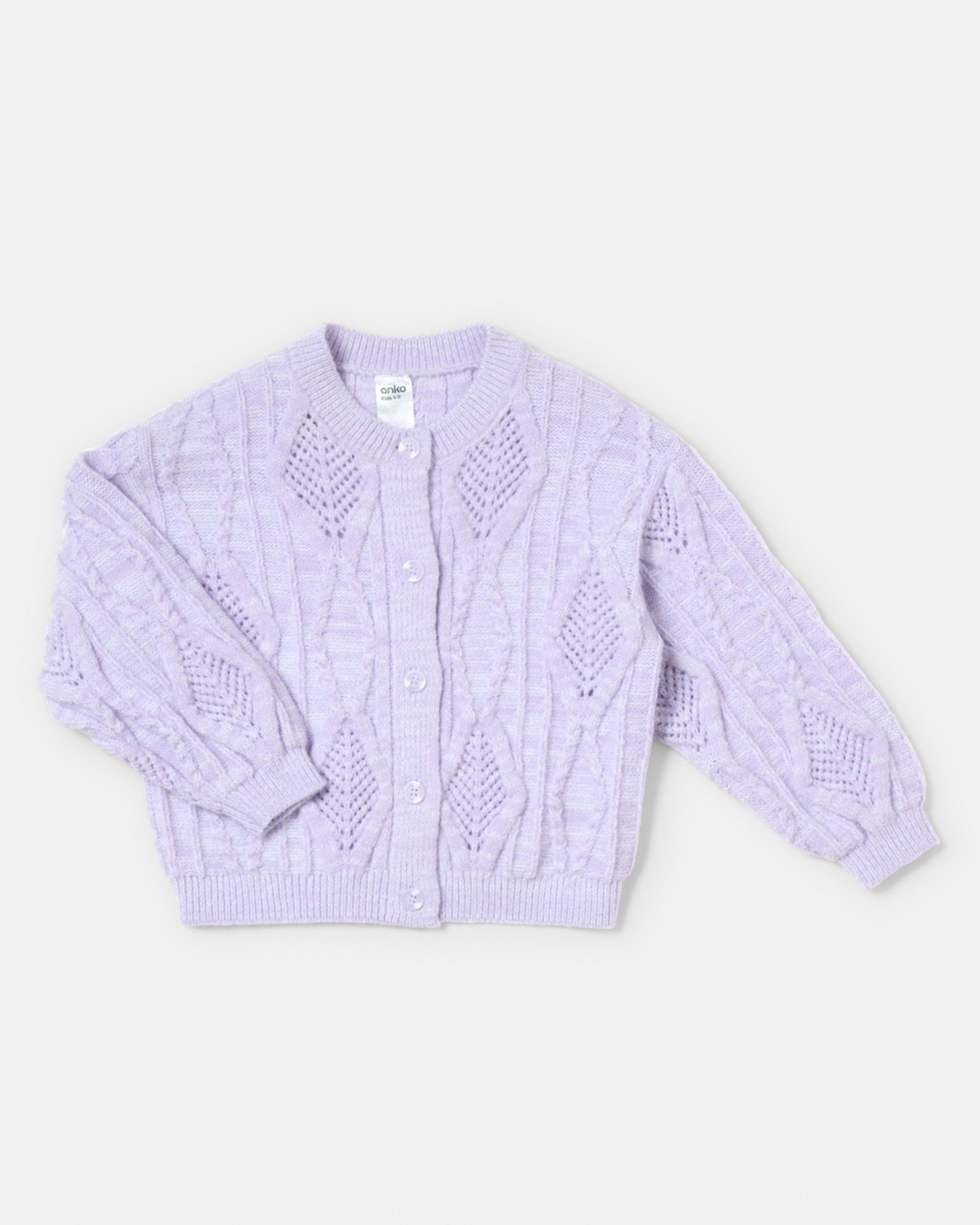 8 Oversized Cardigan Pst Purple, 8 of 9