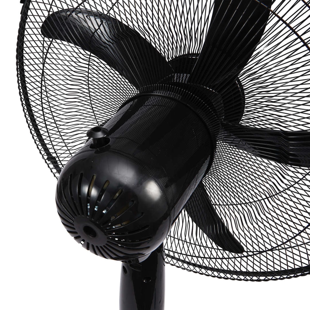 50cm Black Pedestal Fan Kmart