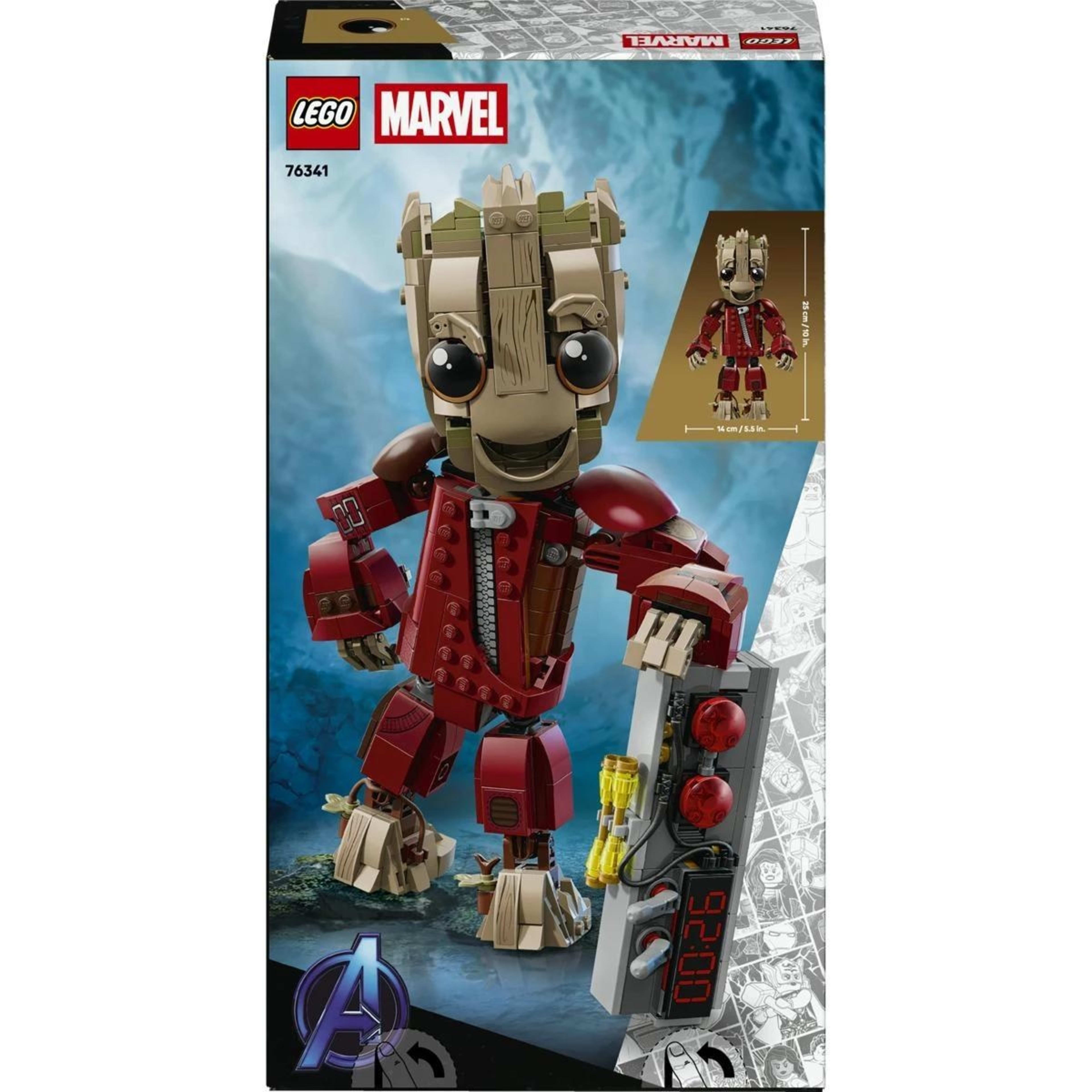 10 LEGO Super Heroes Ravager Jumpsuit Groot 76341, 10 of 10