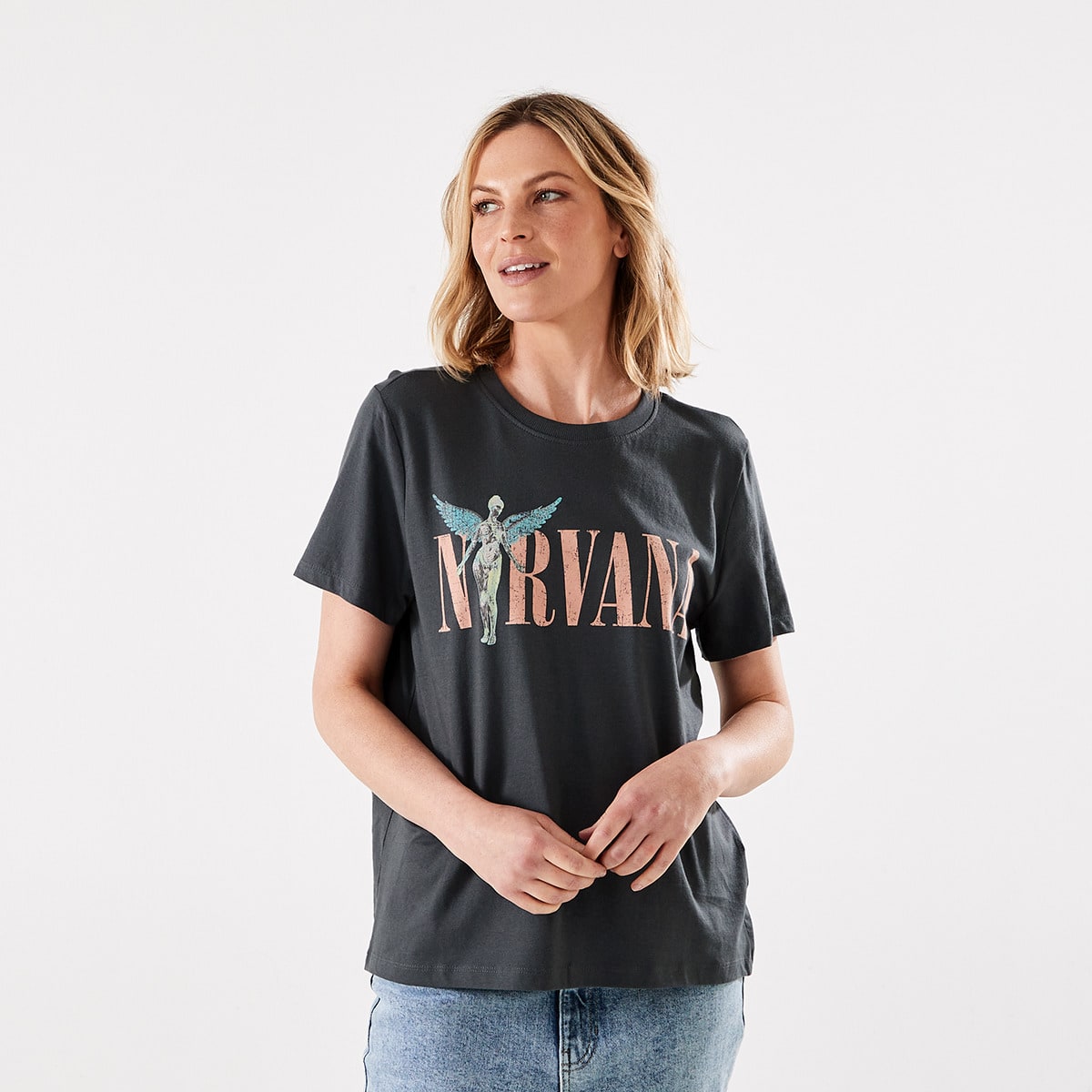 Nirvana t sale shirt kmart