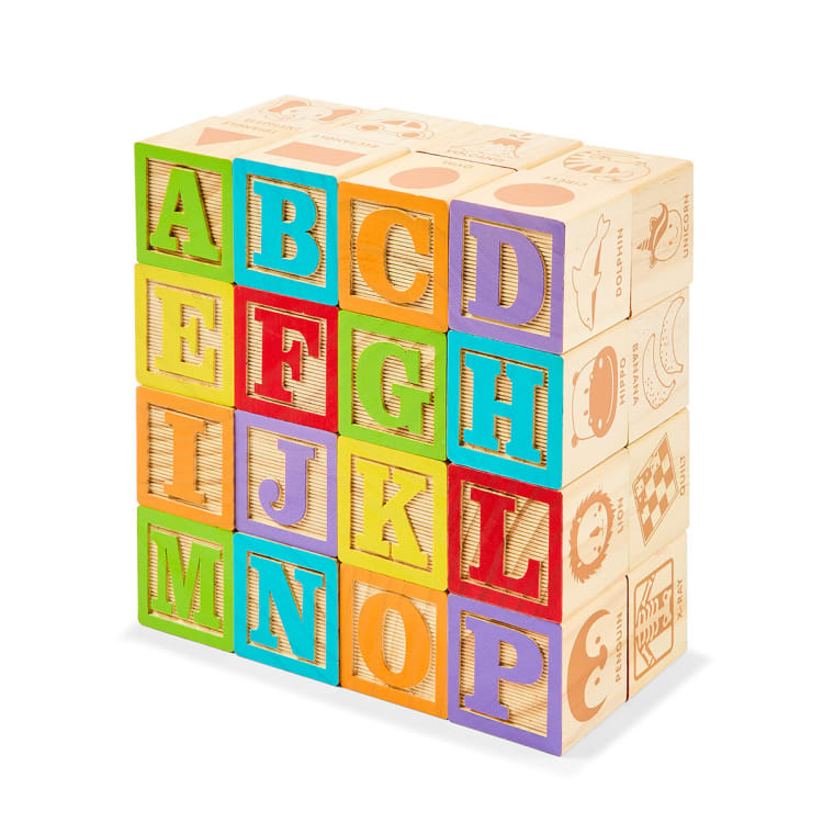 Wooden Alphabet Blocks - Kmart