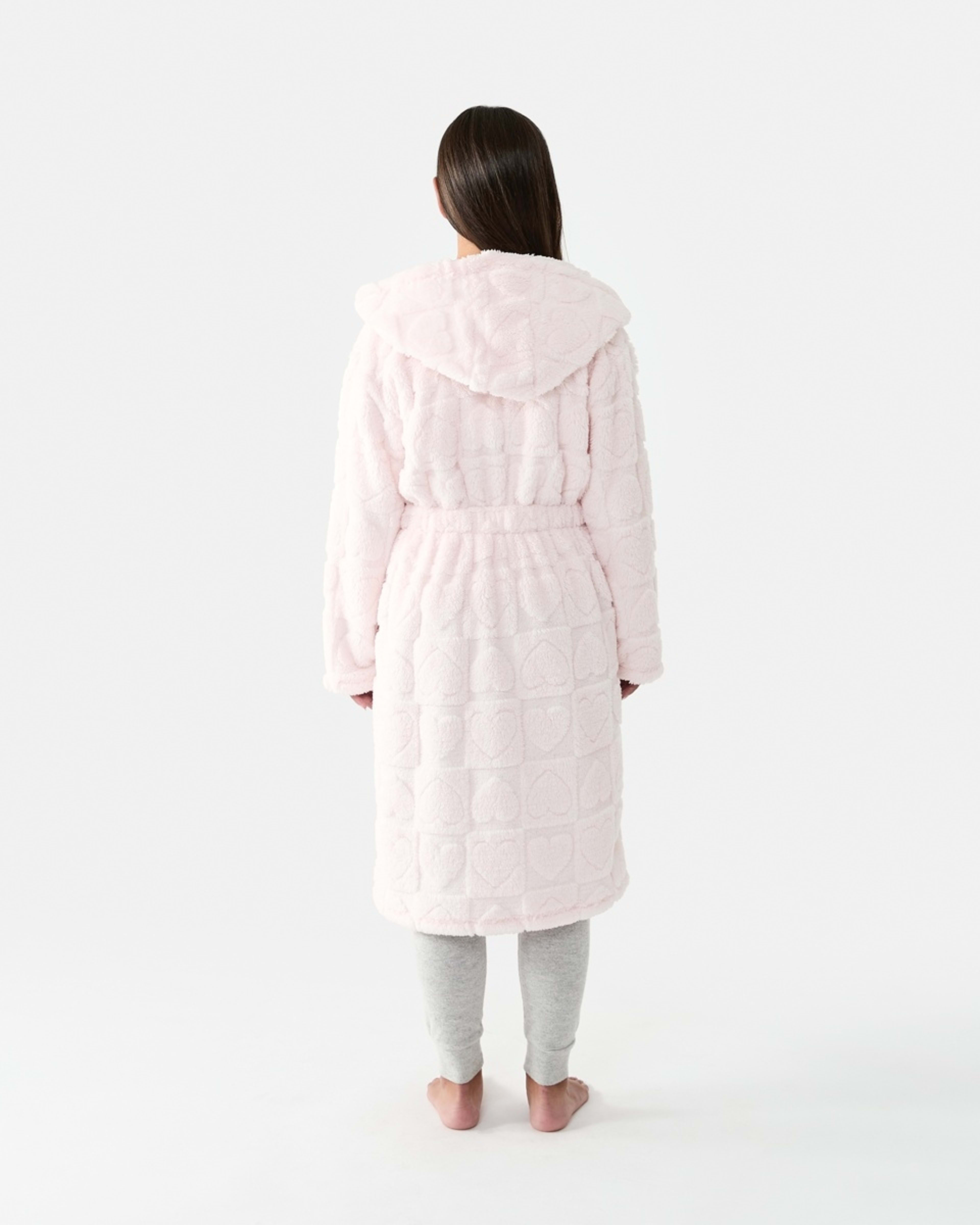 3 Hooded Gown Pink Hearts, 3 of 10