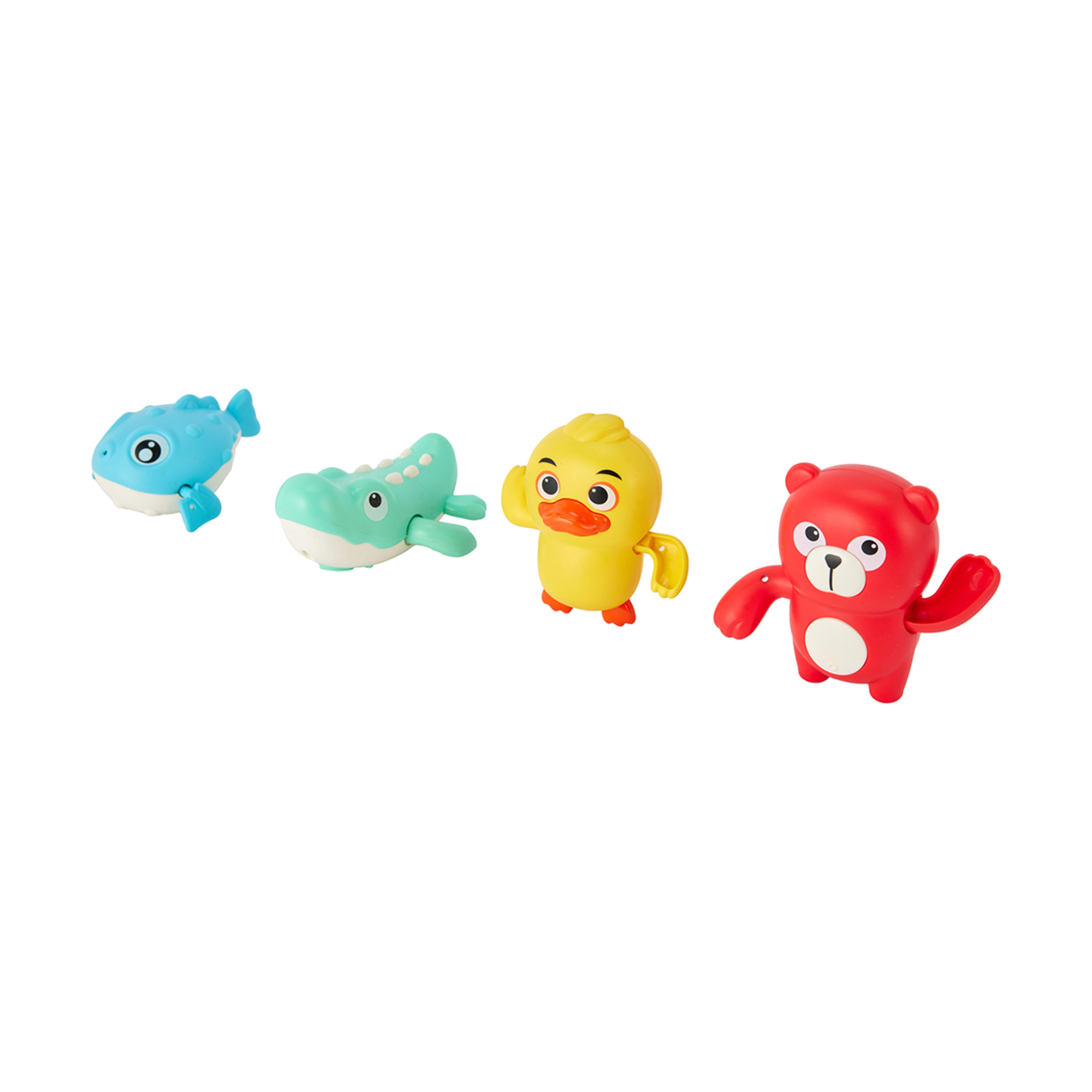 1 4 Pack Wind-Up Swimming Toys