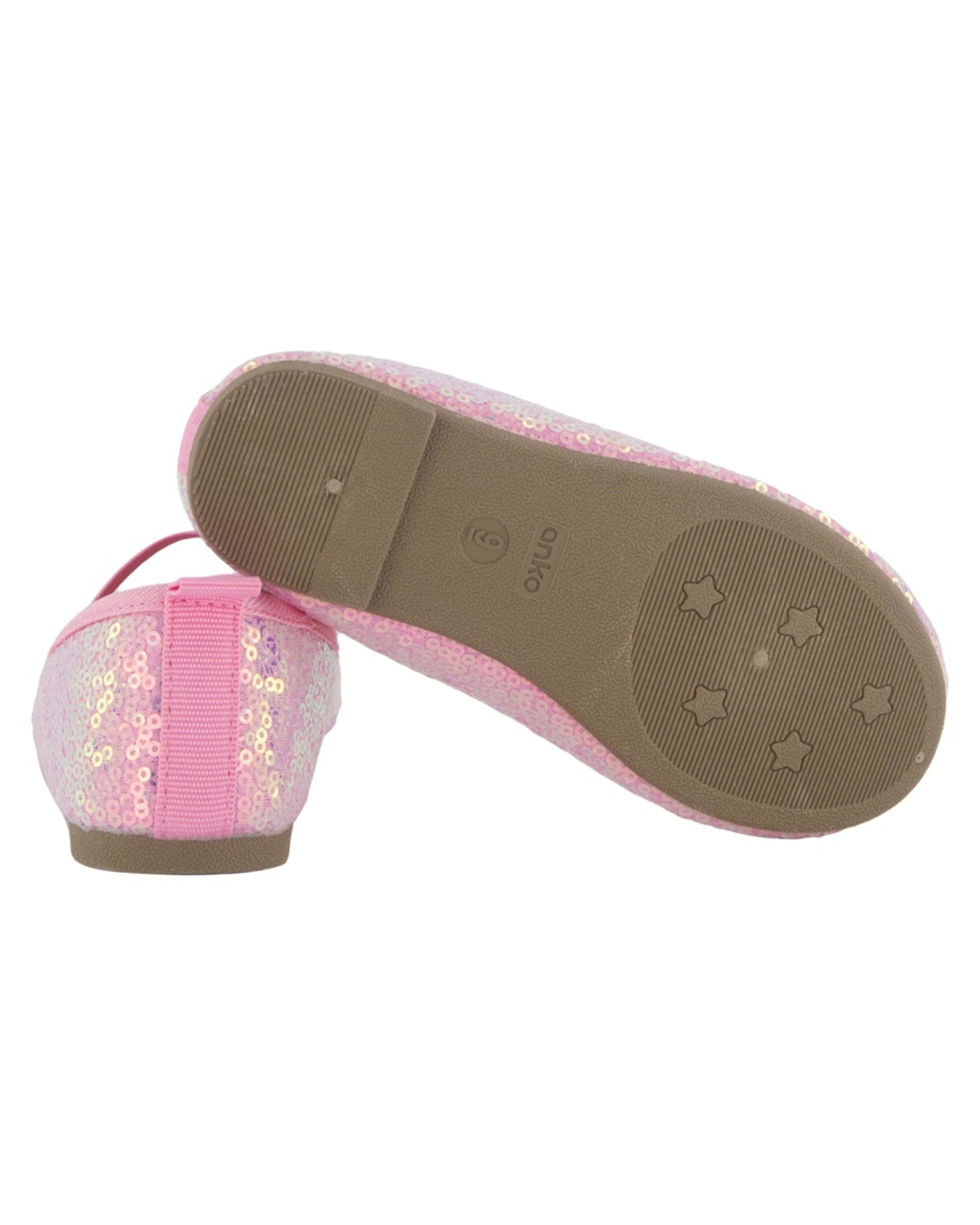 5 Junior Sequin Flats PINK SEQUIN, 5 of 5
