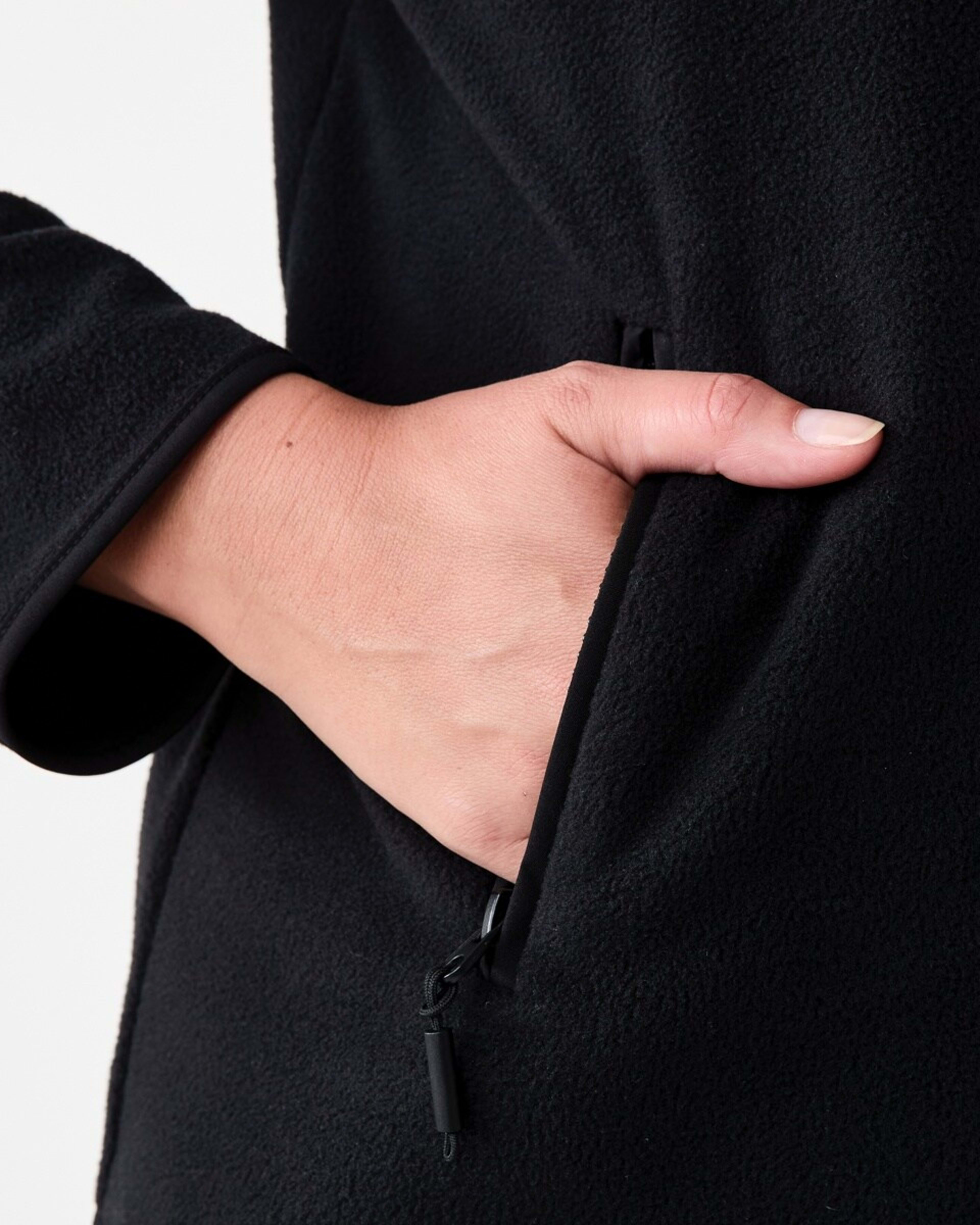 7 Outdoor Polar Fleece Jacket Black, 7 of 7