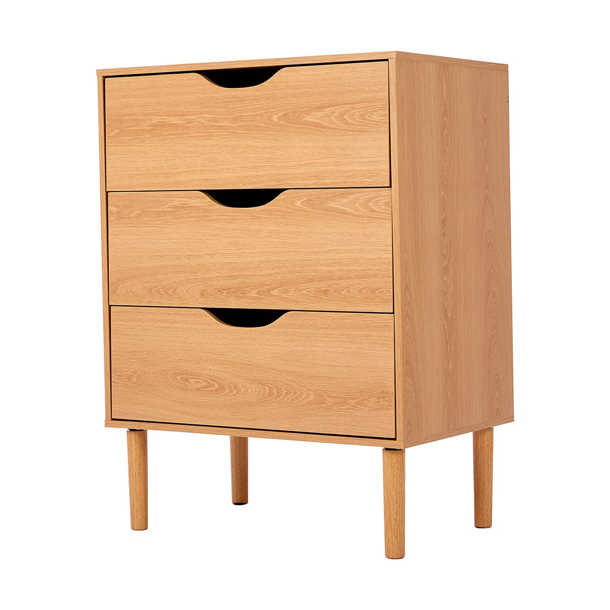 kmart oak bedside table