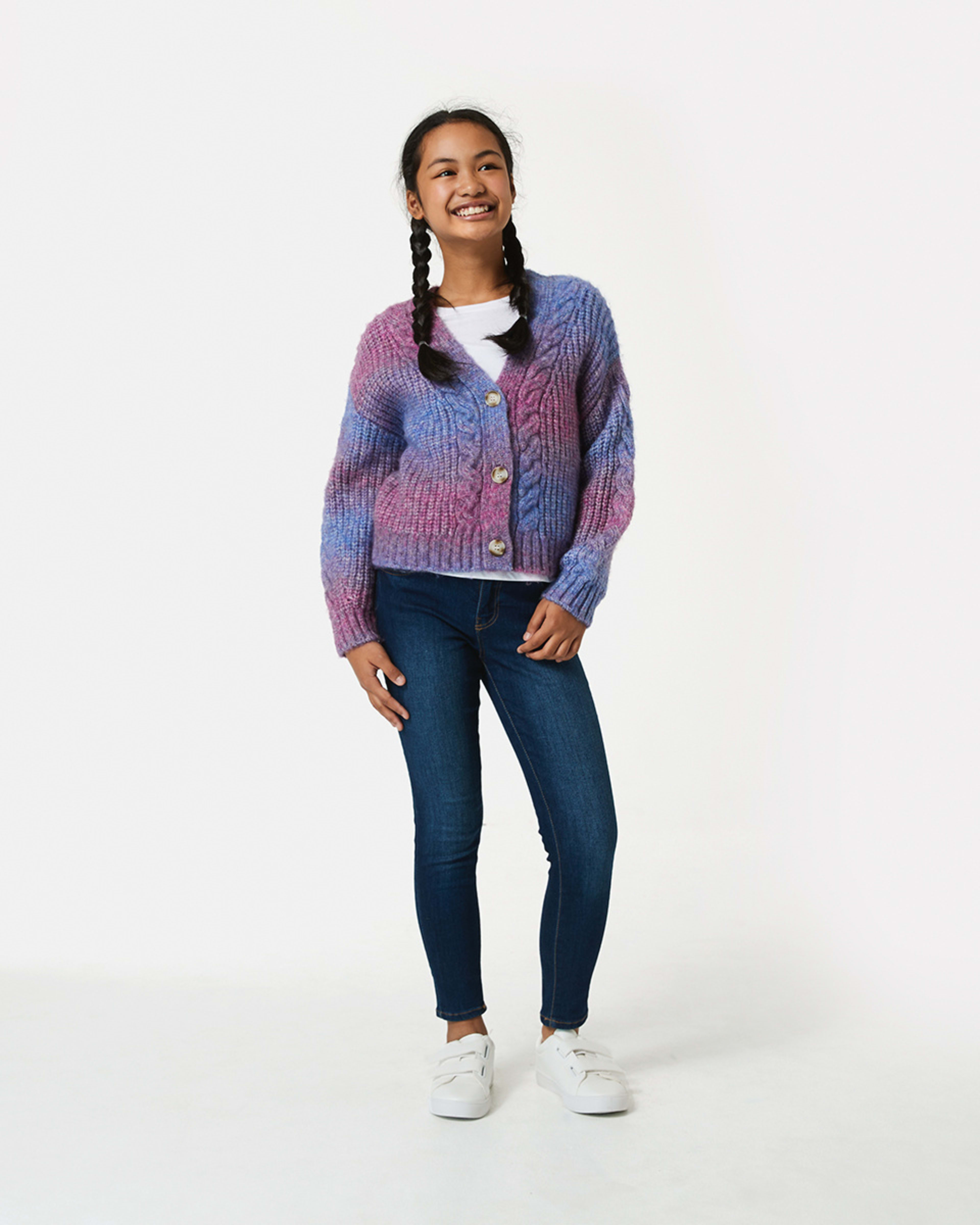 Long Sleeve Knit Cardigan Kmart