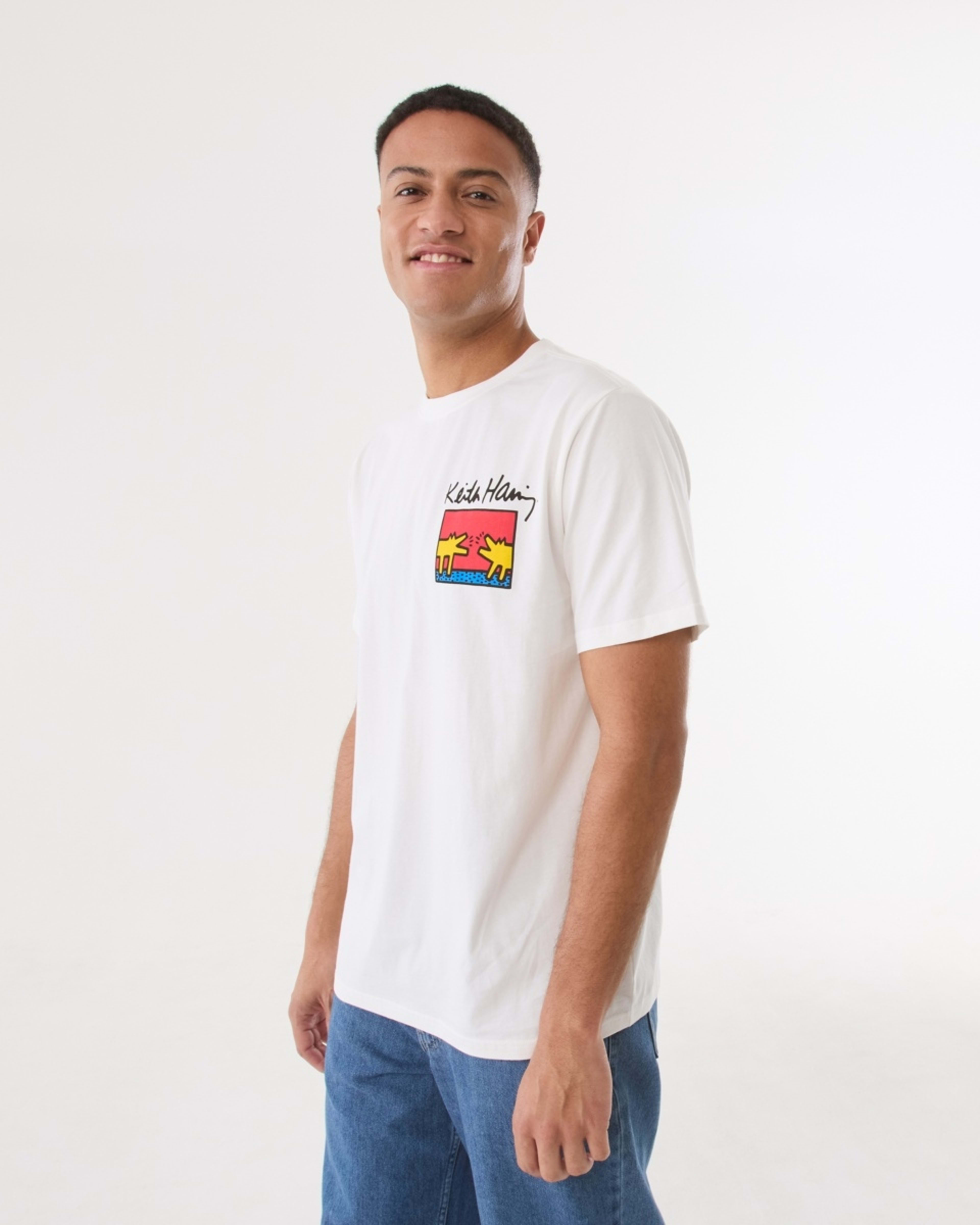 2 Keith Haring License T-shirt SNOW WHITE, 2 of 6