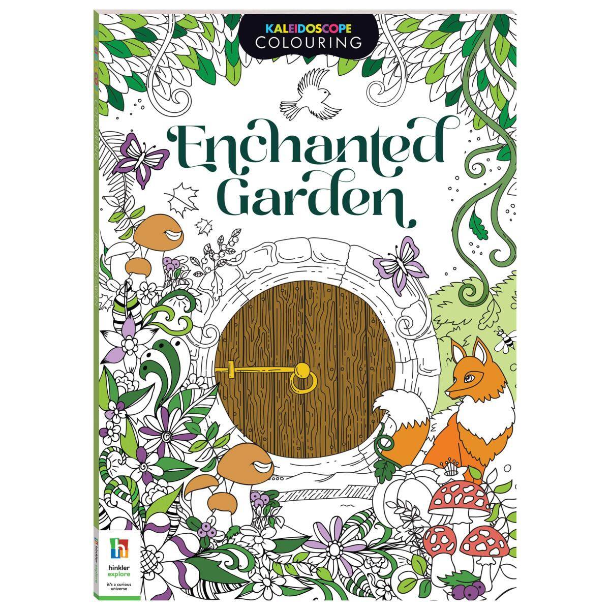 Kaleidoscope Colouring Enchanted Garden Colouring Book Kmart