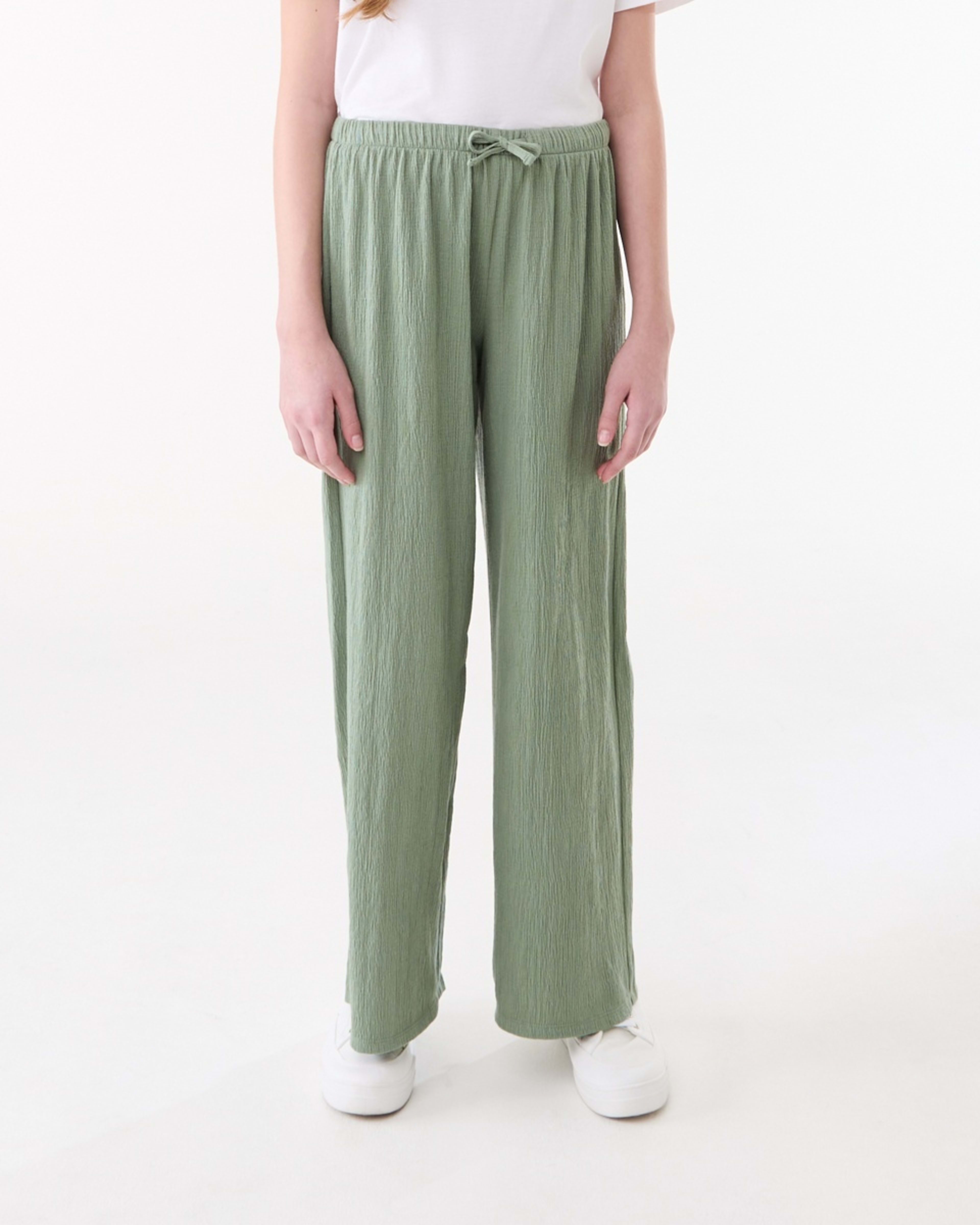 1 Crinkle Pants LILY PAD