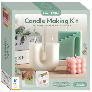 Gel Candle Making Kit, candle making supplies, DIY Kit, kids DIY project,  wax
