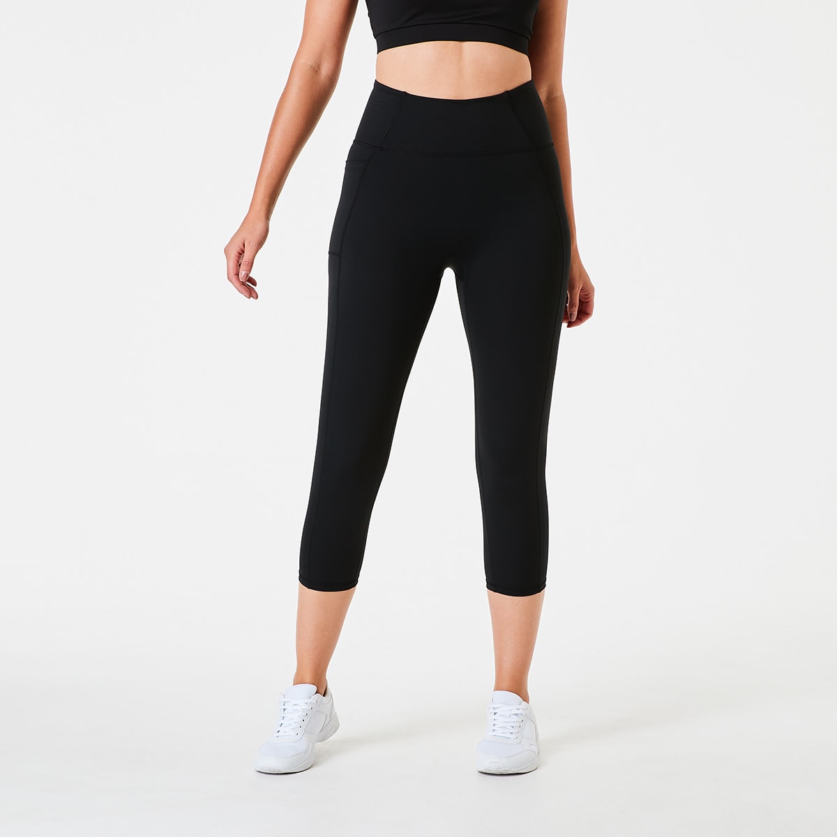 Active Womens Sculpt Crop Leggings - Kmart