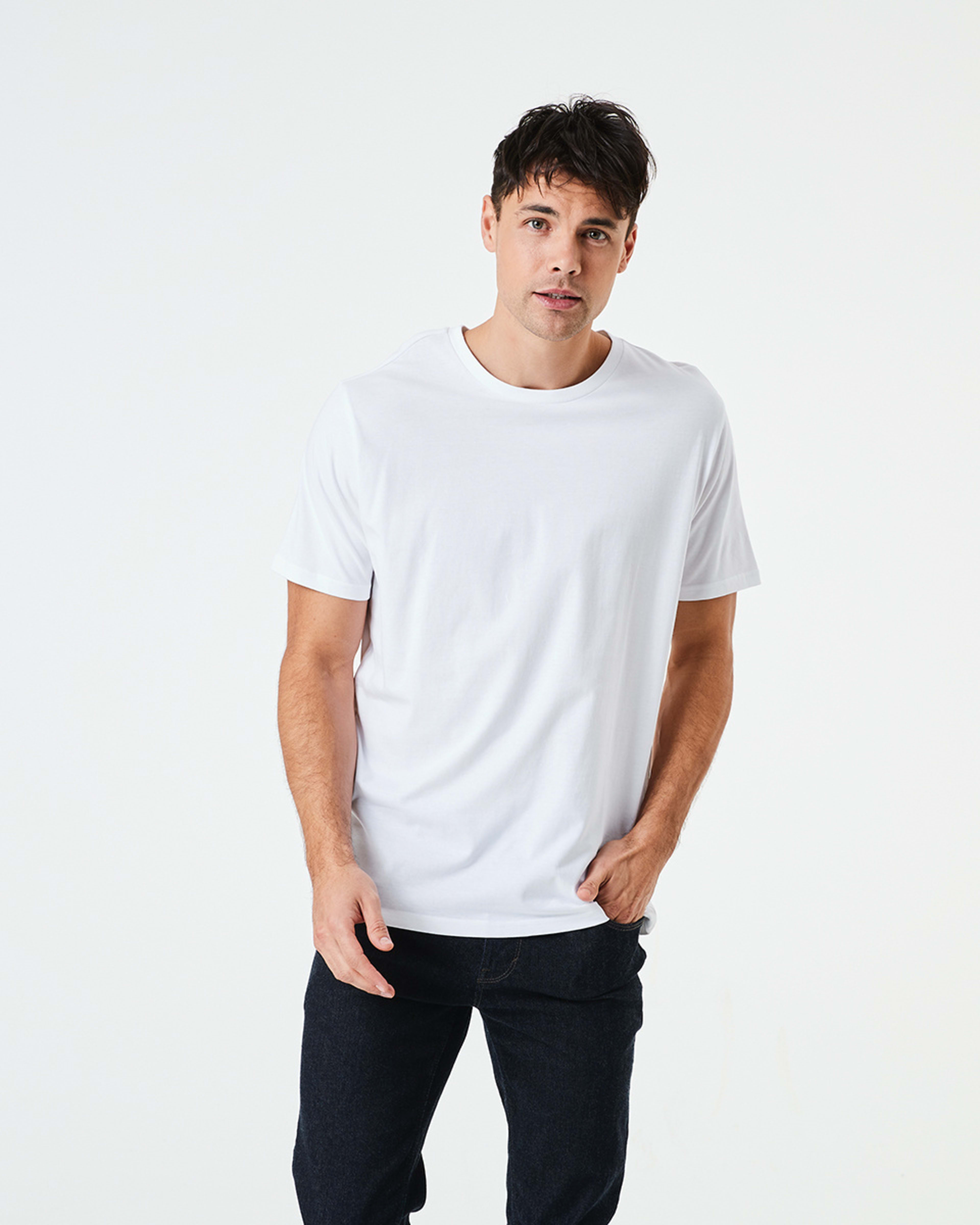 Australian Grown Cotton Crew Neck T-shirt - Kmart NZ
