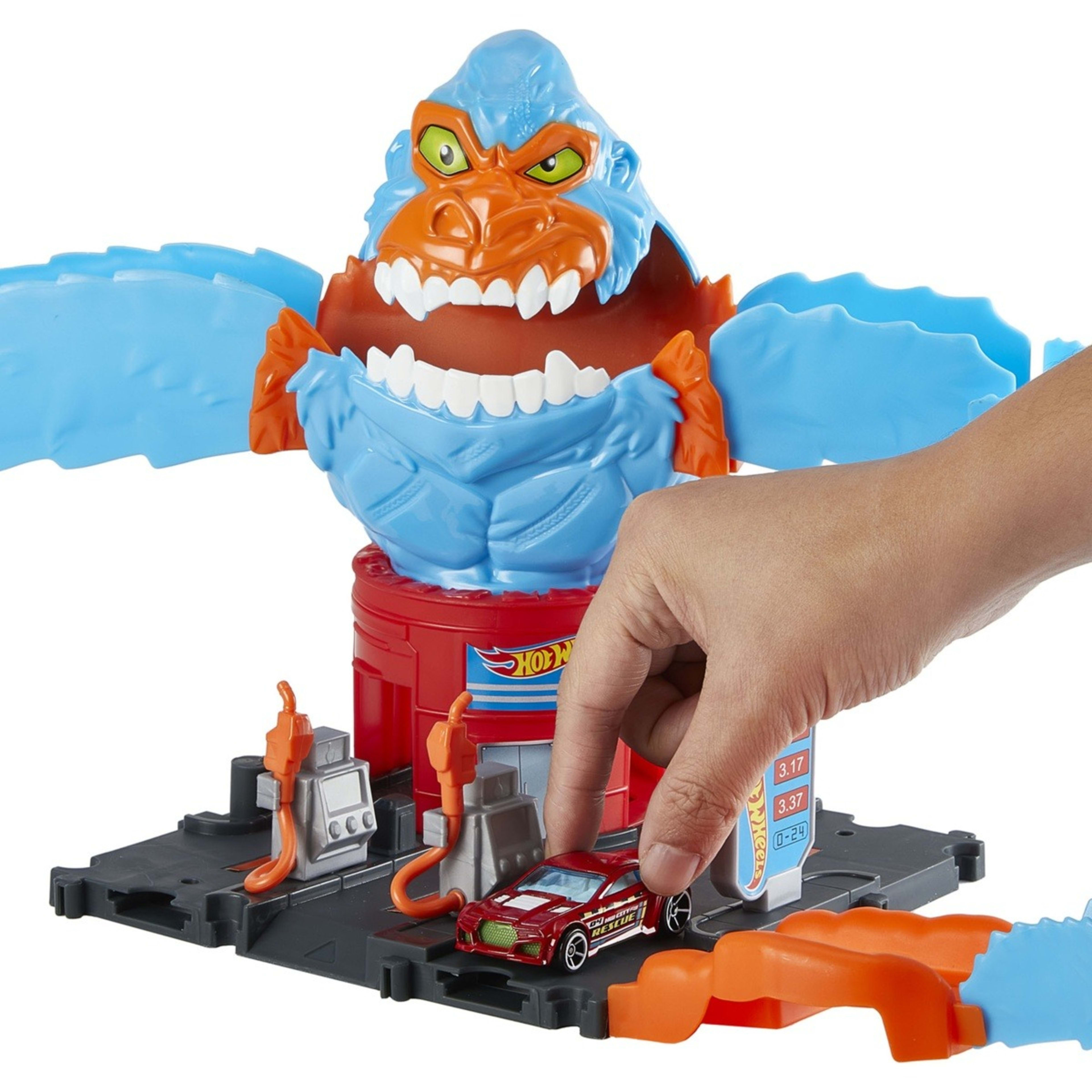 6 Hot Wheels City Nemesis Track Set - Assorted, 6 of 7